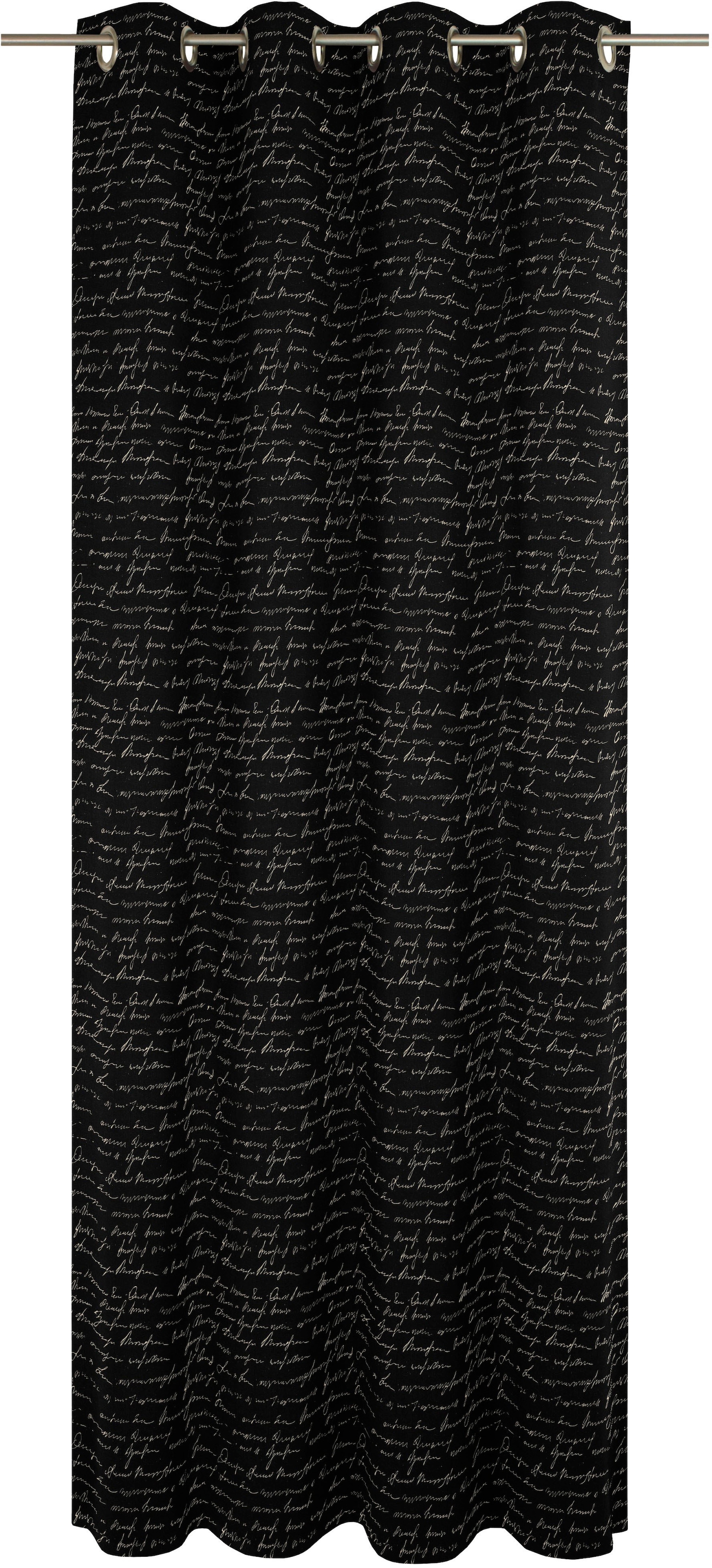 ❤ Adam Shop aus bestellen nachhaltig Vorhang (1 St.), »Scribble«, Jelmoli-Online Bio-Baumwolle im