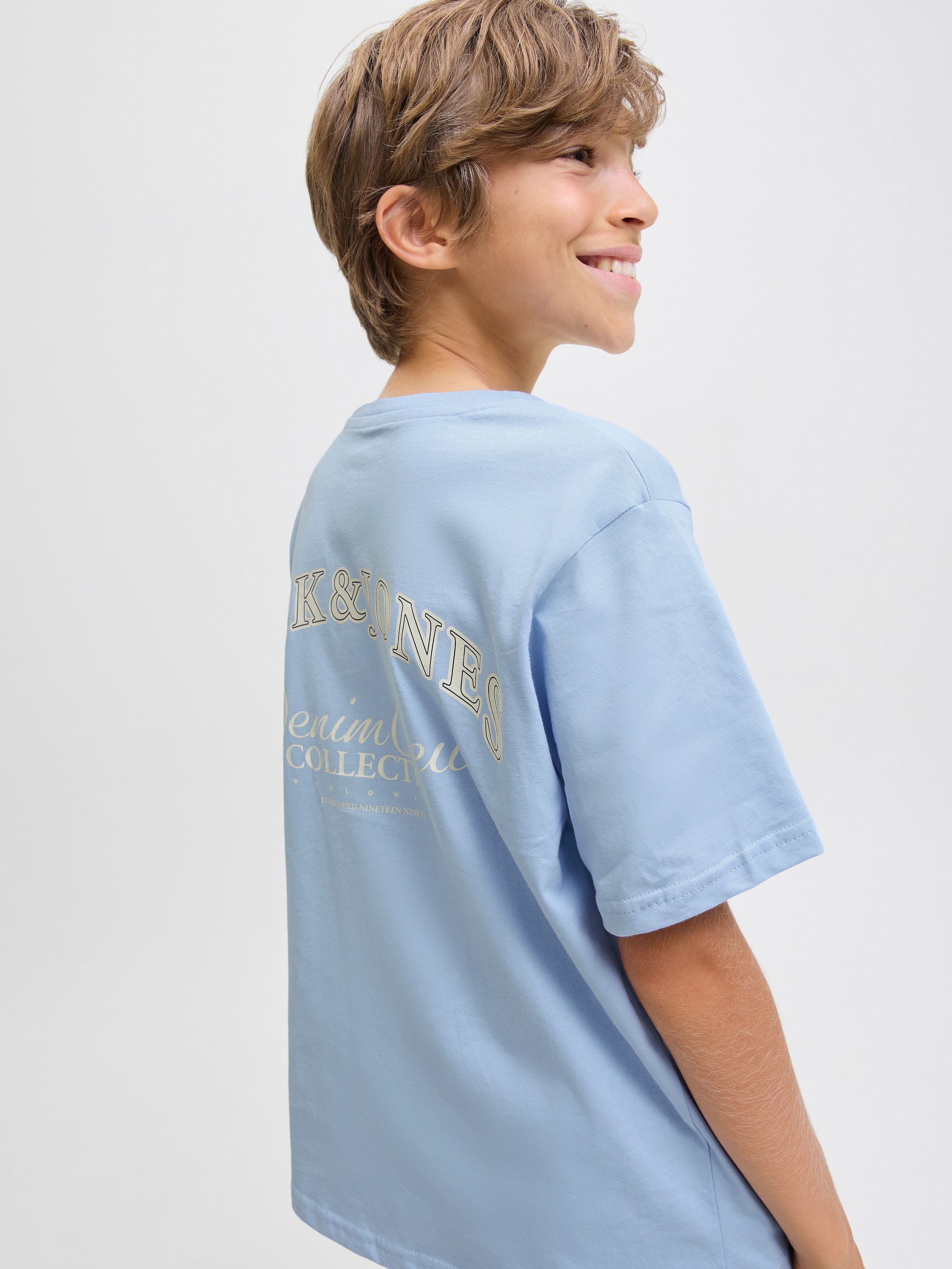 Jack & Jones Junior T-Shirt »JJEBRANDES BACKP RELAXED TEE SS SN JNR«