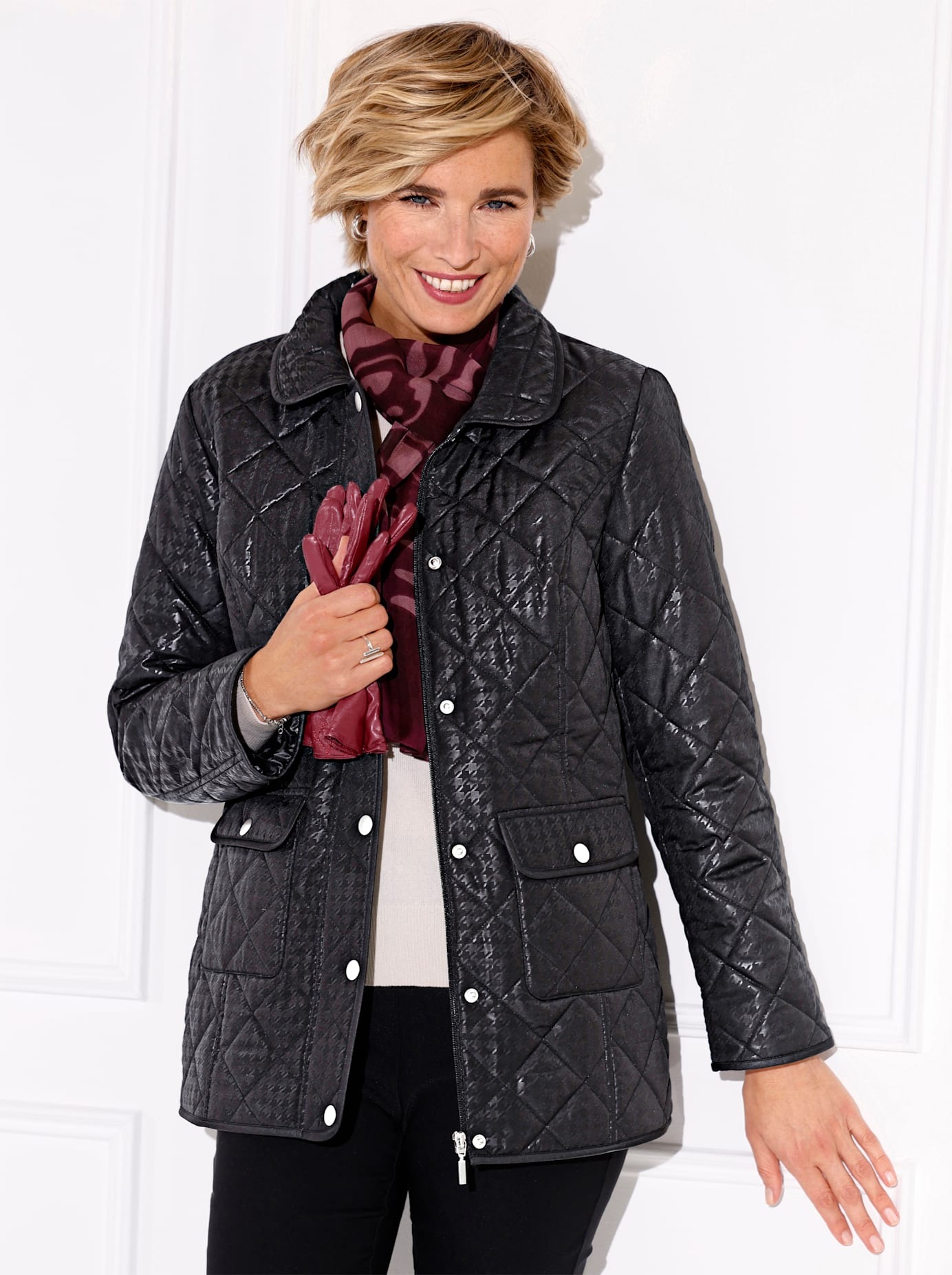 Classic Basics Steppjacke ohne Kapuze
