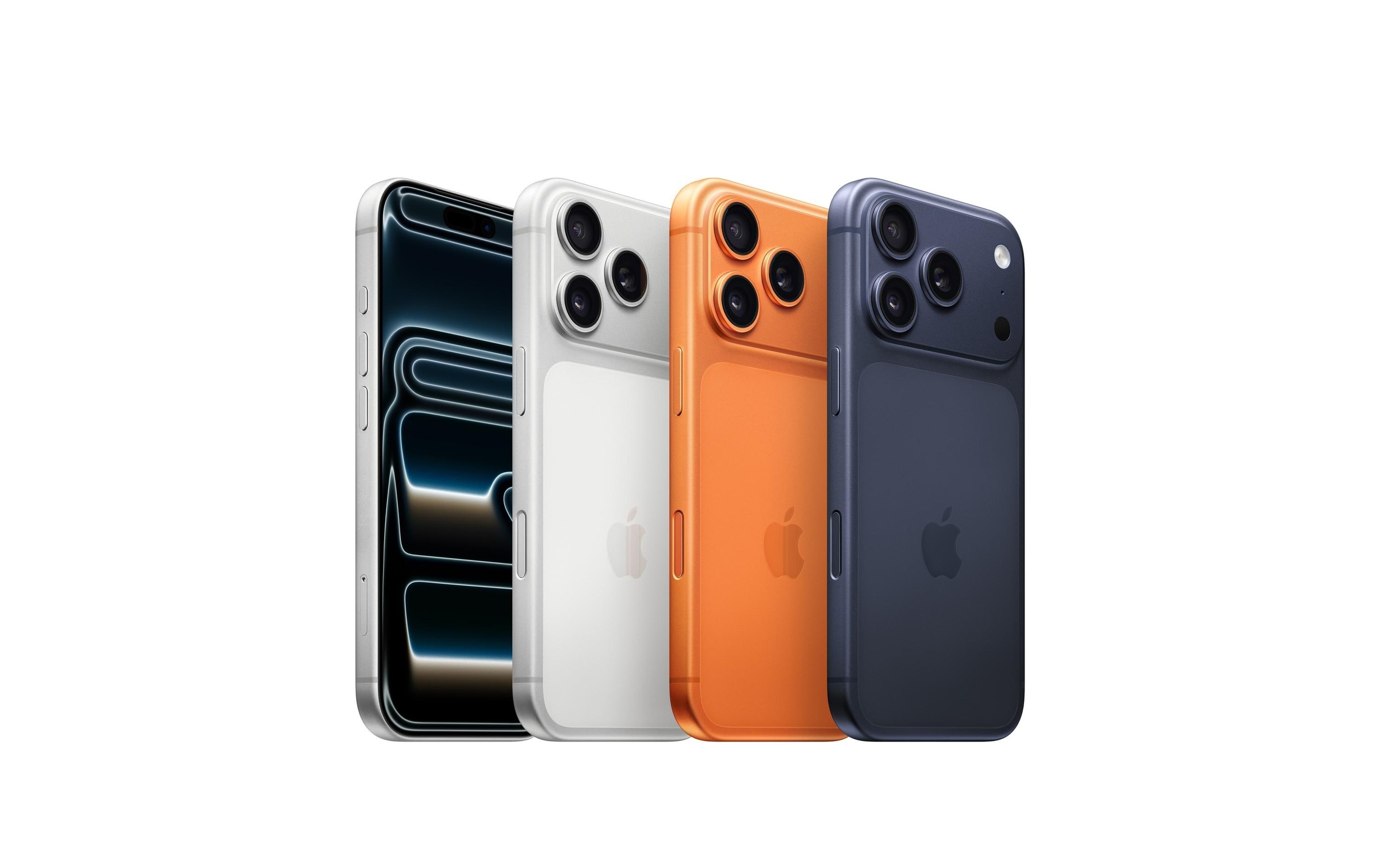 Apple Smartphone »iPhone 17 Pro«, Blau, Induktionsladung