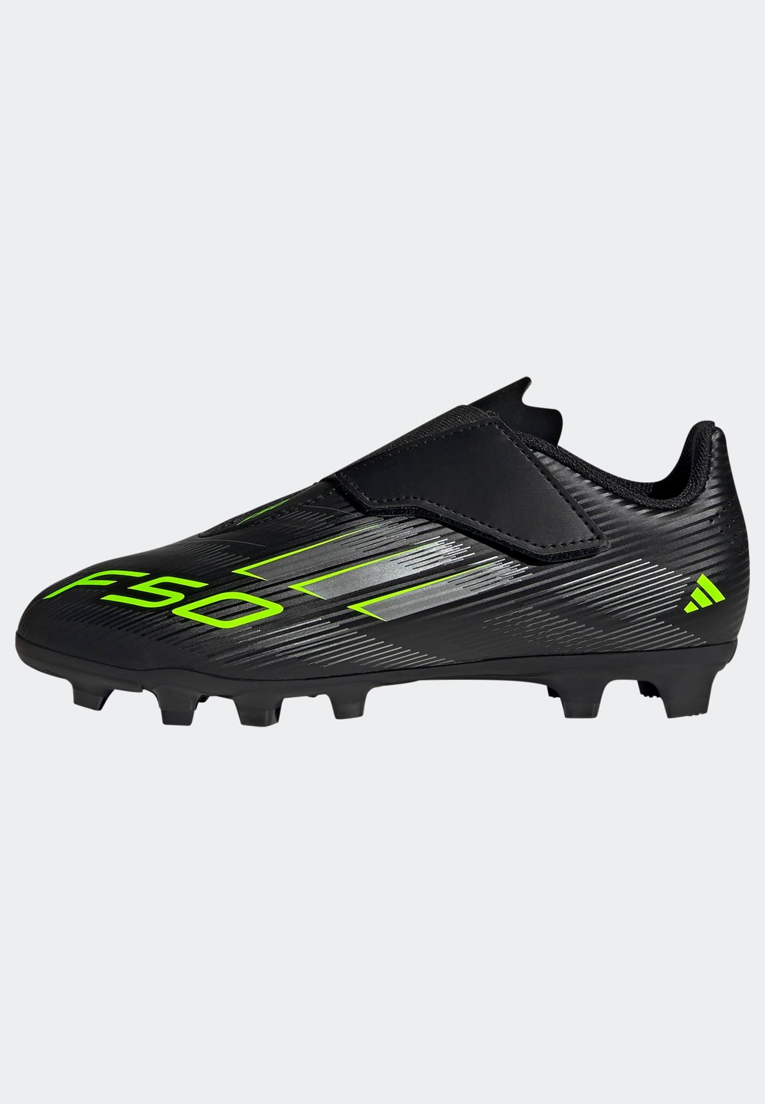 adidas Performance Fussballschuh »F50 CLUB KLETTVERSCHLUSS KUNSTRASEN NEUERER GENERATION, HART- UND ASCH«, geeignet für Rasen- und Kunstrasenplätze