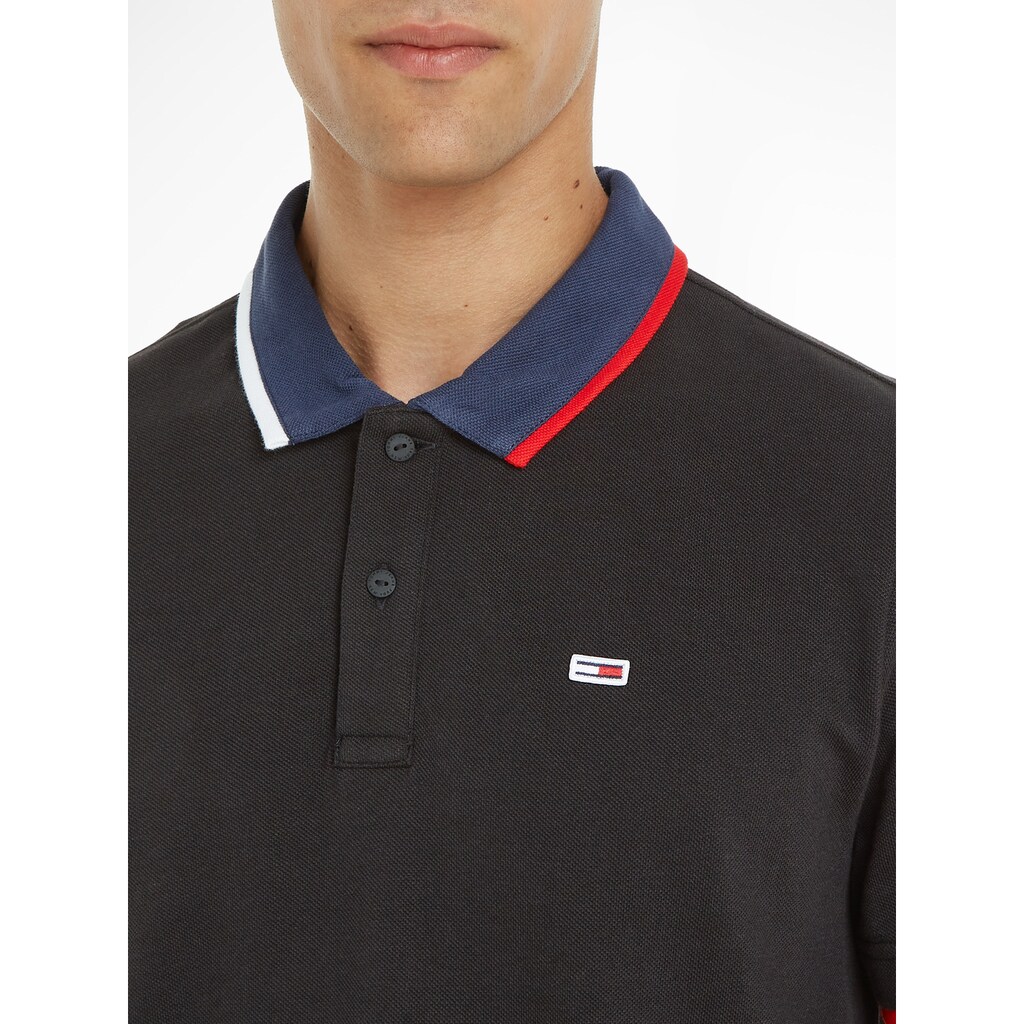 Tommy Jeans Poloshirt »TJM REG FLAG NECK POLO«