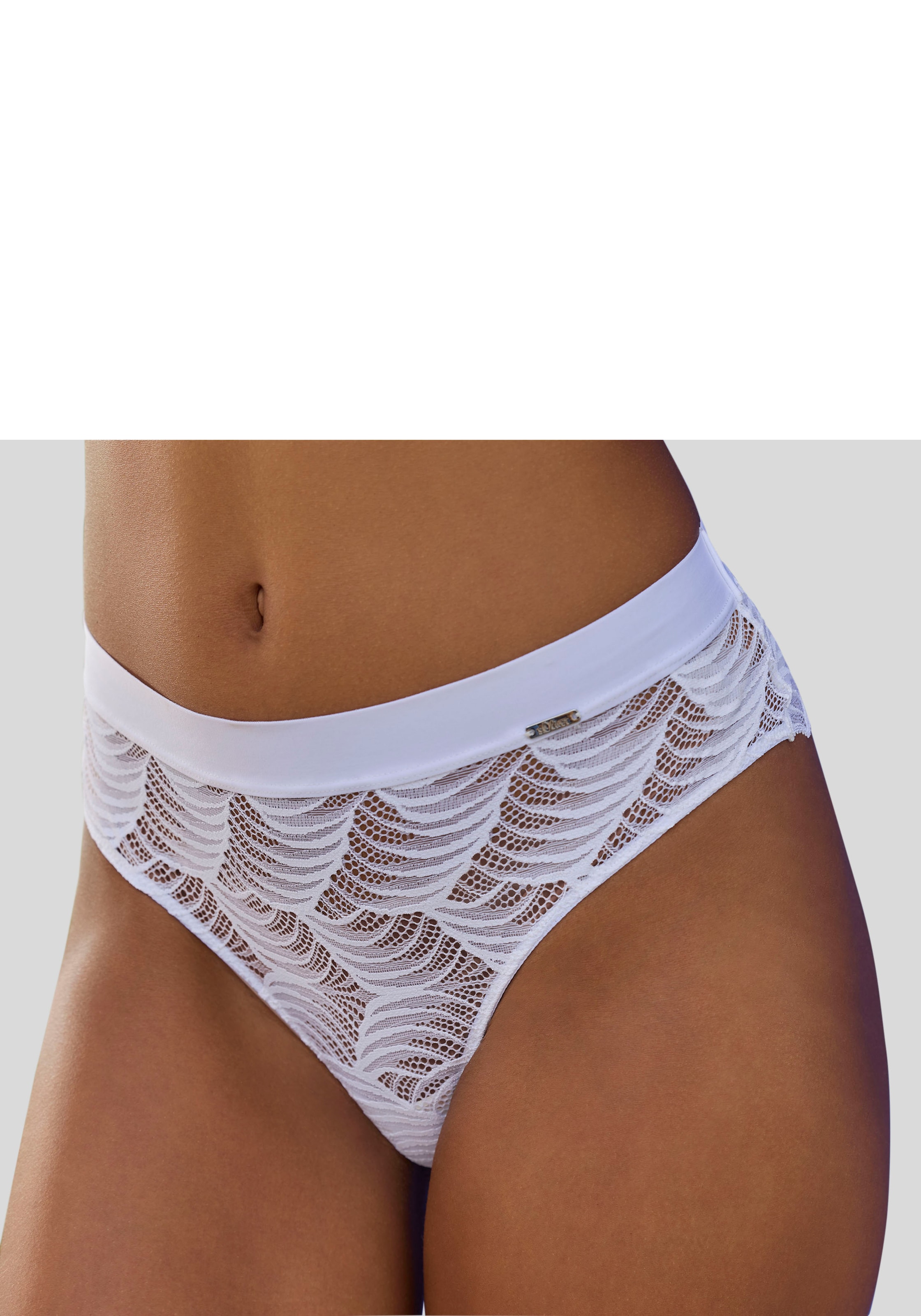 LASCANA Panty »Marla«, aus graphischer Spitze
