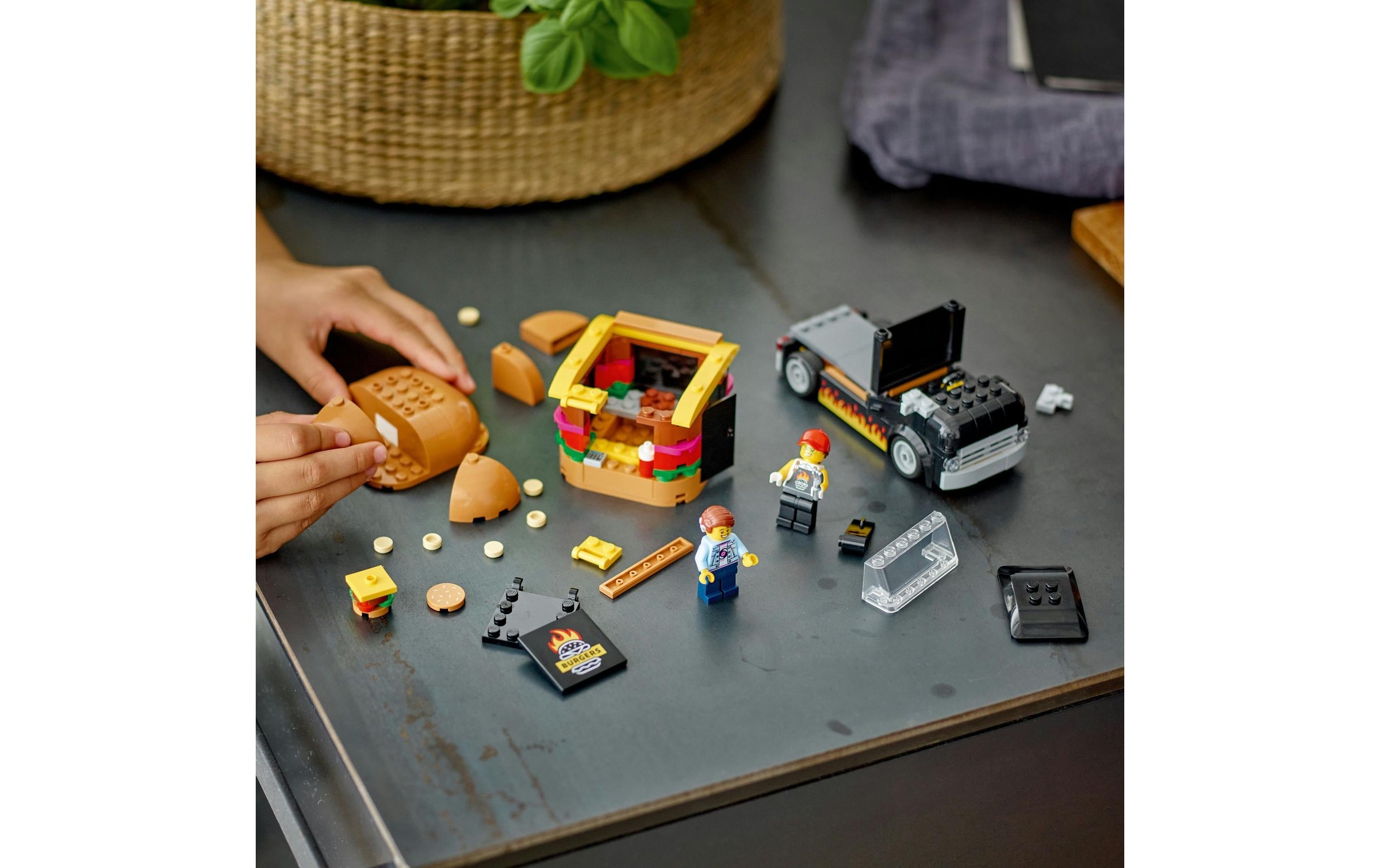 LEGO® Spielbausteine »Burger-Truck 60404«, (194 St.)