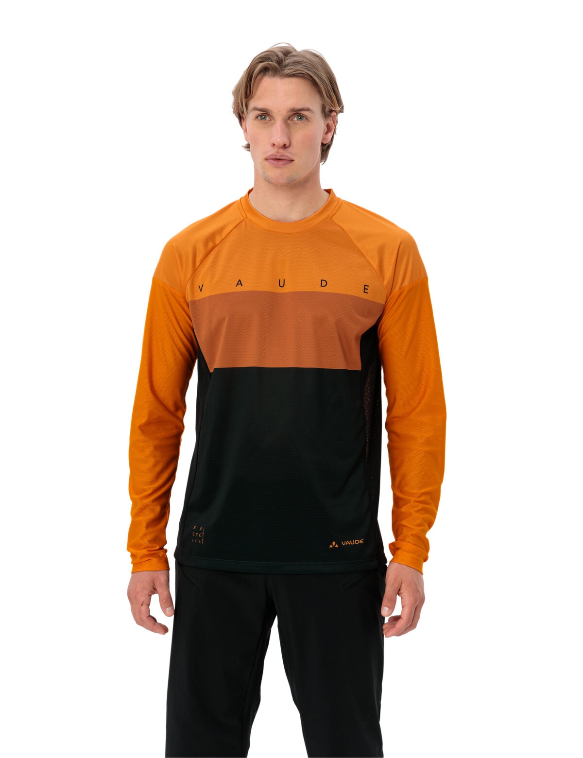 VAUDE Funktionsshirt »MEN'S MOAB LS T-SHIRT VI« sportliche Passform, atmungsaktives Mesh, feuchtigkeitsableitend
