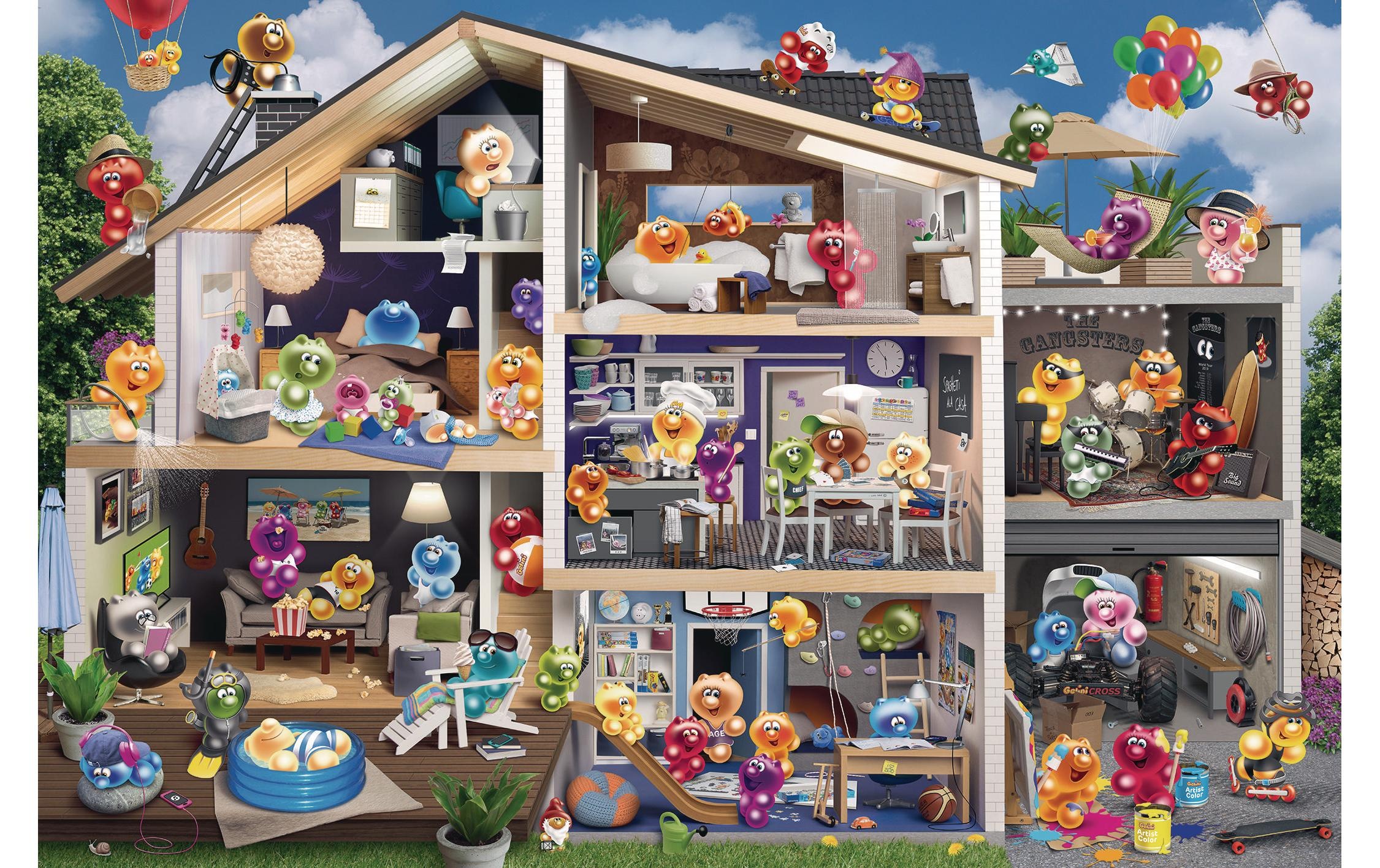 Ravensburger Puzzle »Gelini Puppenhaus«