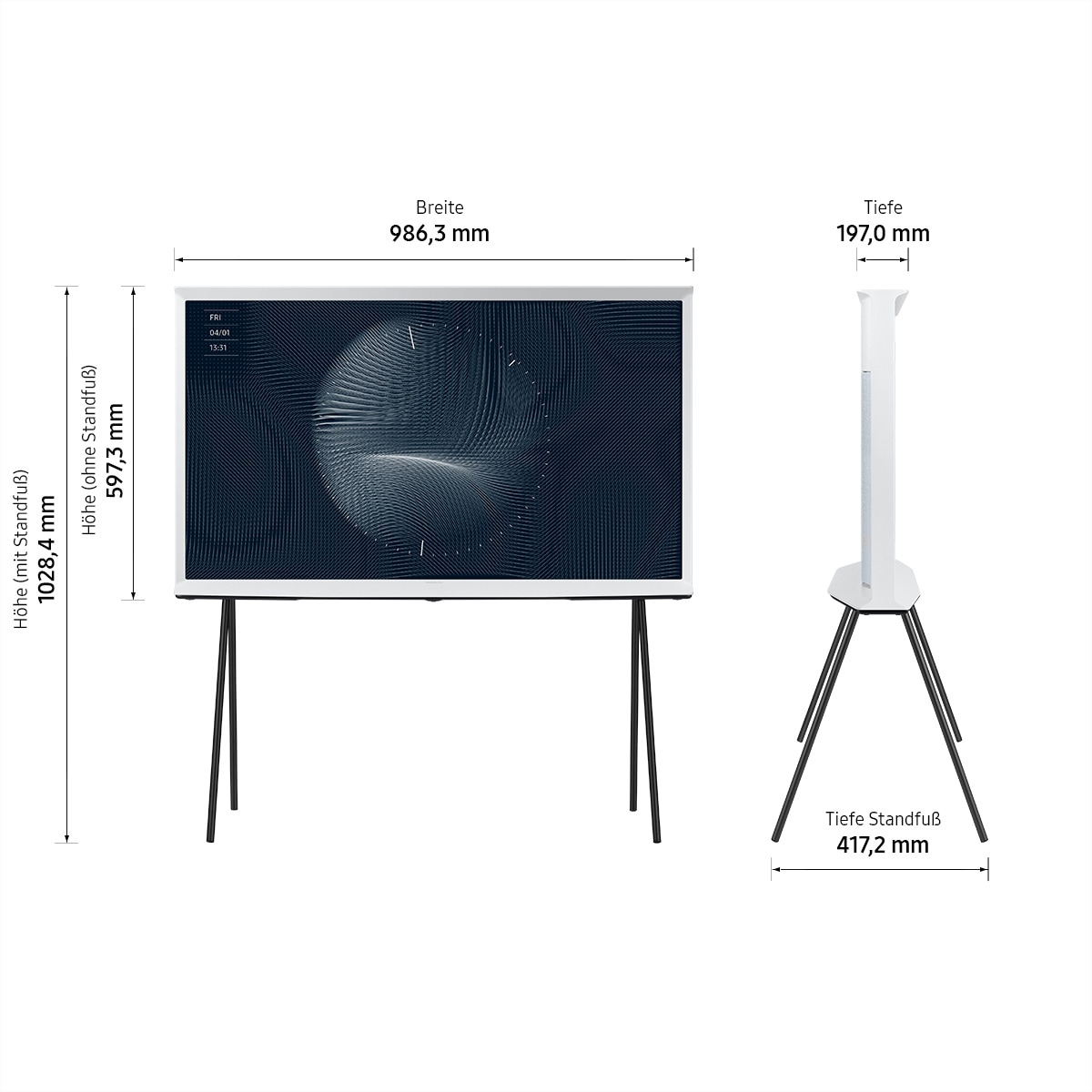 Samsung LED-Fernseher »QE43LS01BAUXXN«