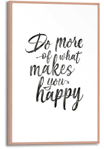 Poster »Do more of what makes you happy«