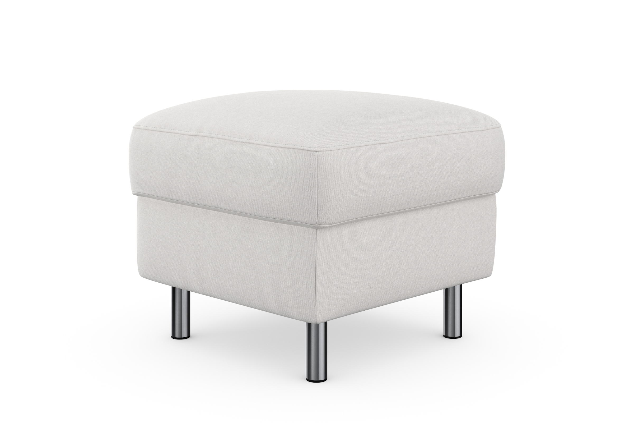 sit&more Stauraumhocker »Sinatra«, Sitzfläche ist abnehmbar, chromfarbene Metallfüsse