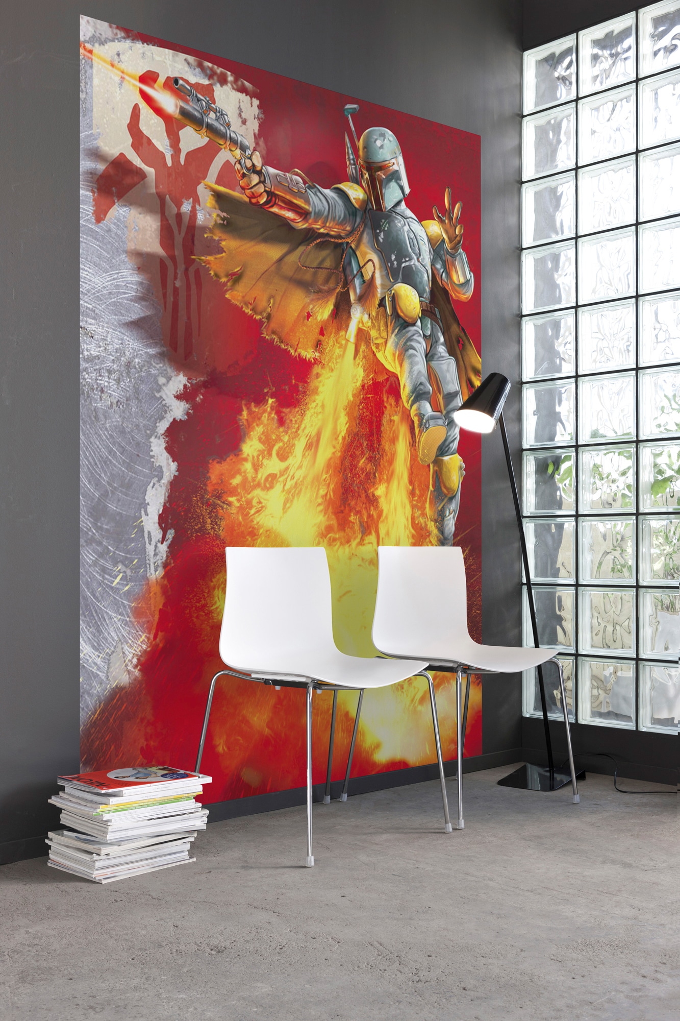 Komar Fototapete »STAR WARS Boba Fett - Grösse 184 x 254 cm«, bedruckt, Kinderzimmer