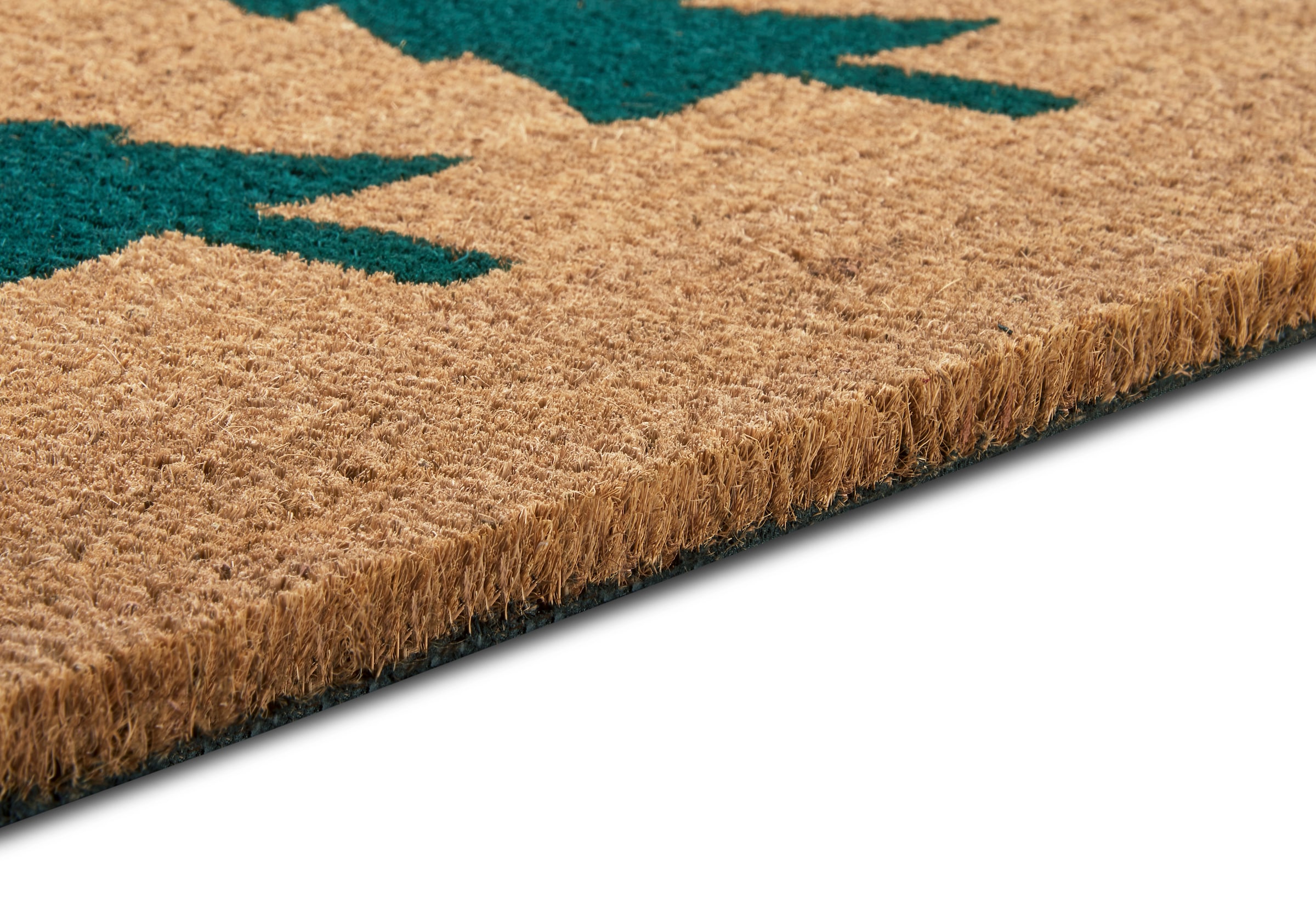 HANSE Home Fussmatte »Mix Mats Kokos Pine Trees«, rechteckig, 15 mm Höhe, Weihnachten, Schmutzfangmatte, Outdoor, Rutschfest, Innen, Kokosmatte