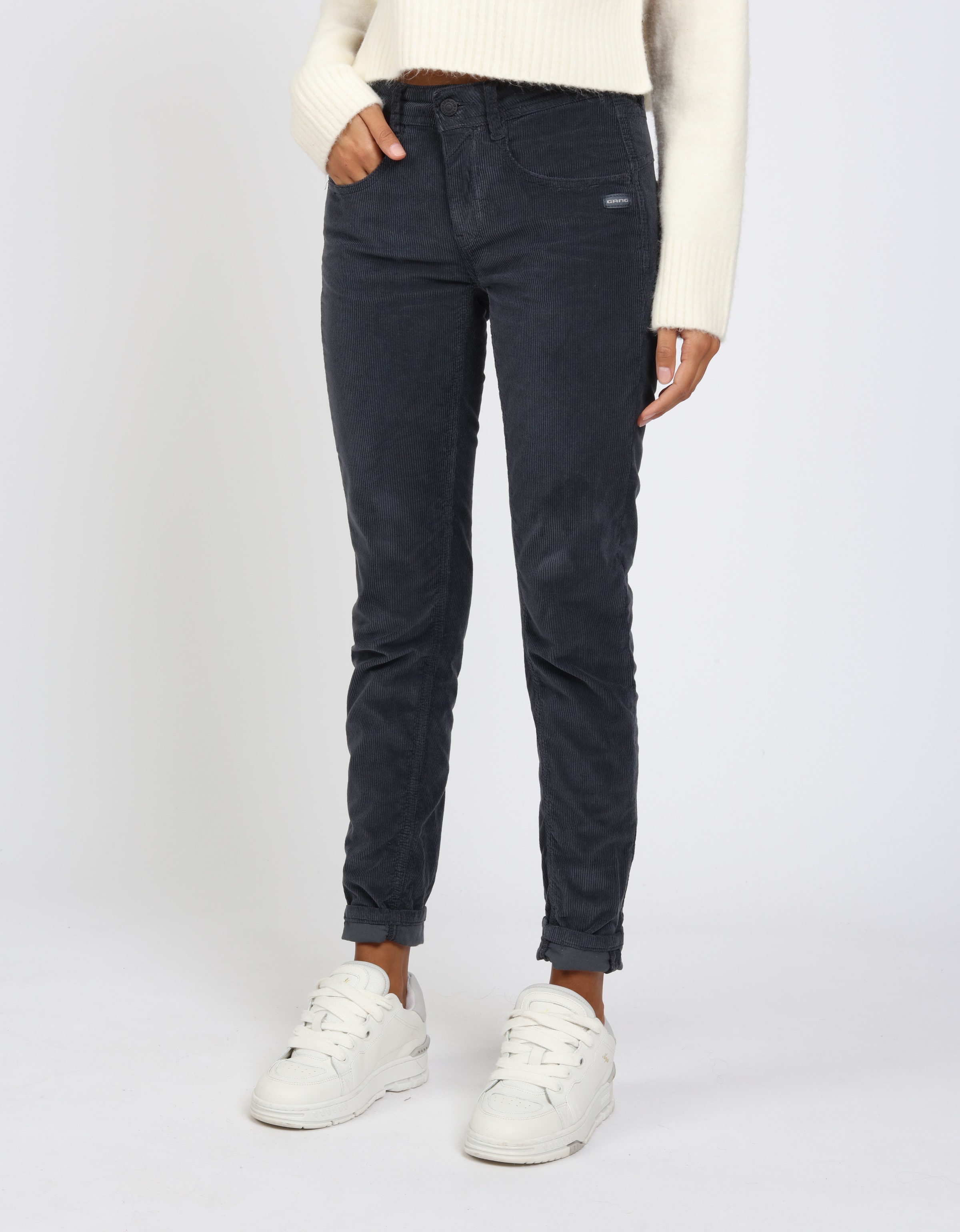 GANG Cordhose »94AMELIE« Relaxed Fit, mit doppelter rechter Gesässtasche
