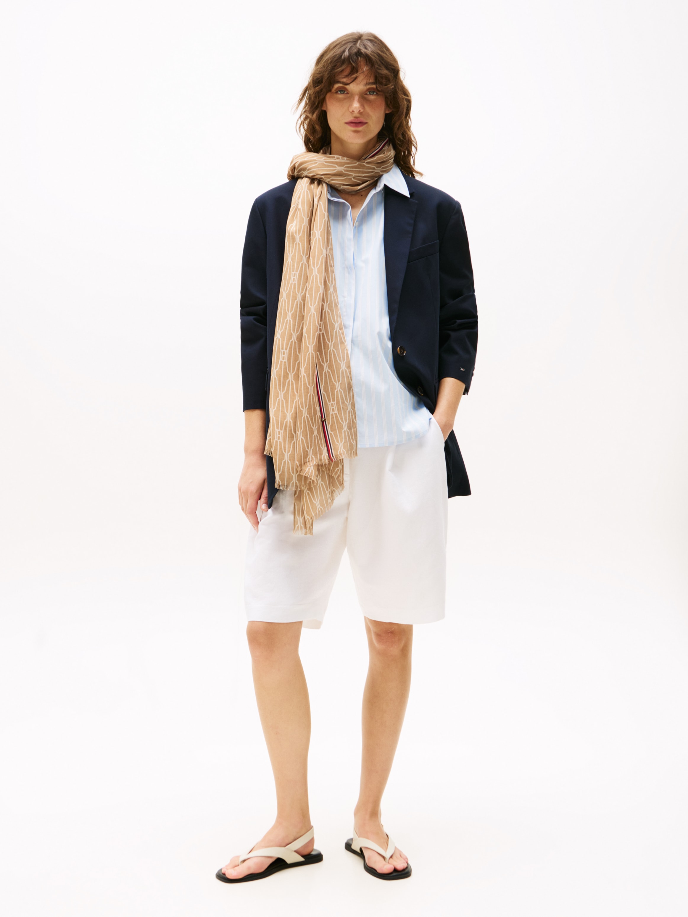 Tommy Hilfiger Modeschal »ESSENTIAL FLAG SCARF«