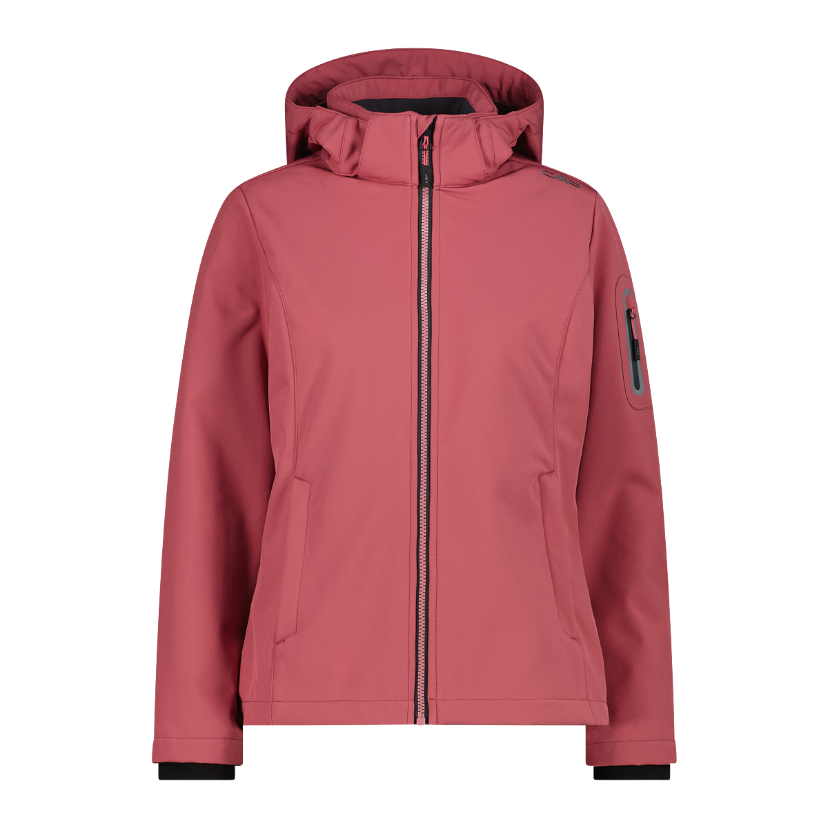 Cmp Peony Softshelljacke "Woman Jacket Det Hood" Mit Kapuze Mit Kapuze, Wind- Und Wasserabweisend