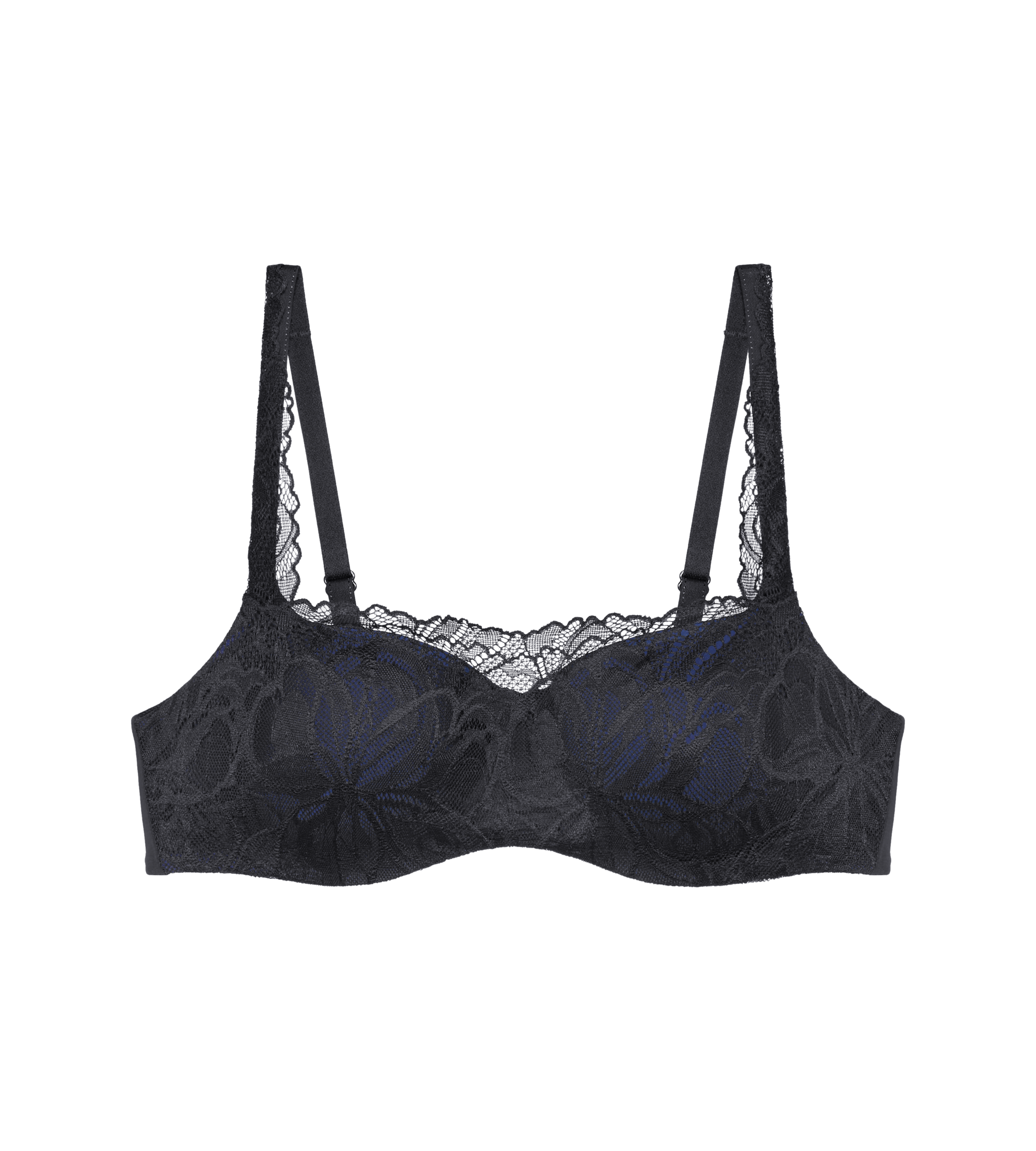 Triumph BH Body Make-Up Illusion Lace Balconette Schwarz D 70 Damen