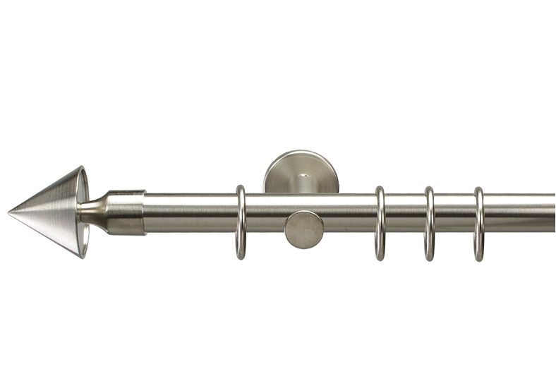 Liedeco Gardinenstange »Kegel«, 1 läufig-läufig, Fixmass