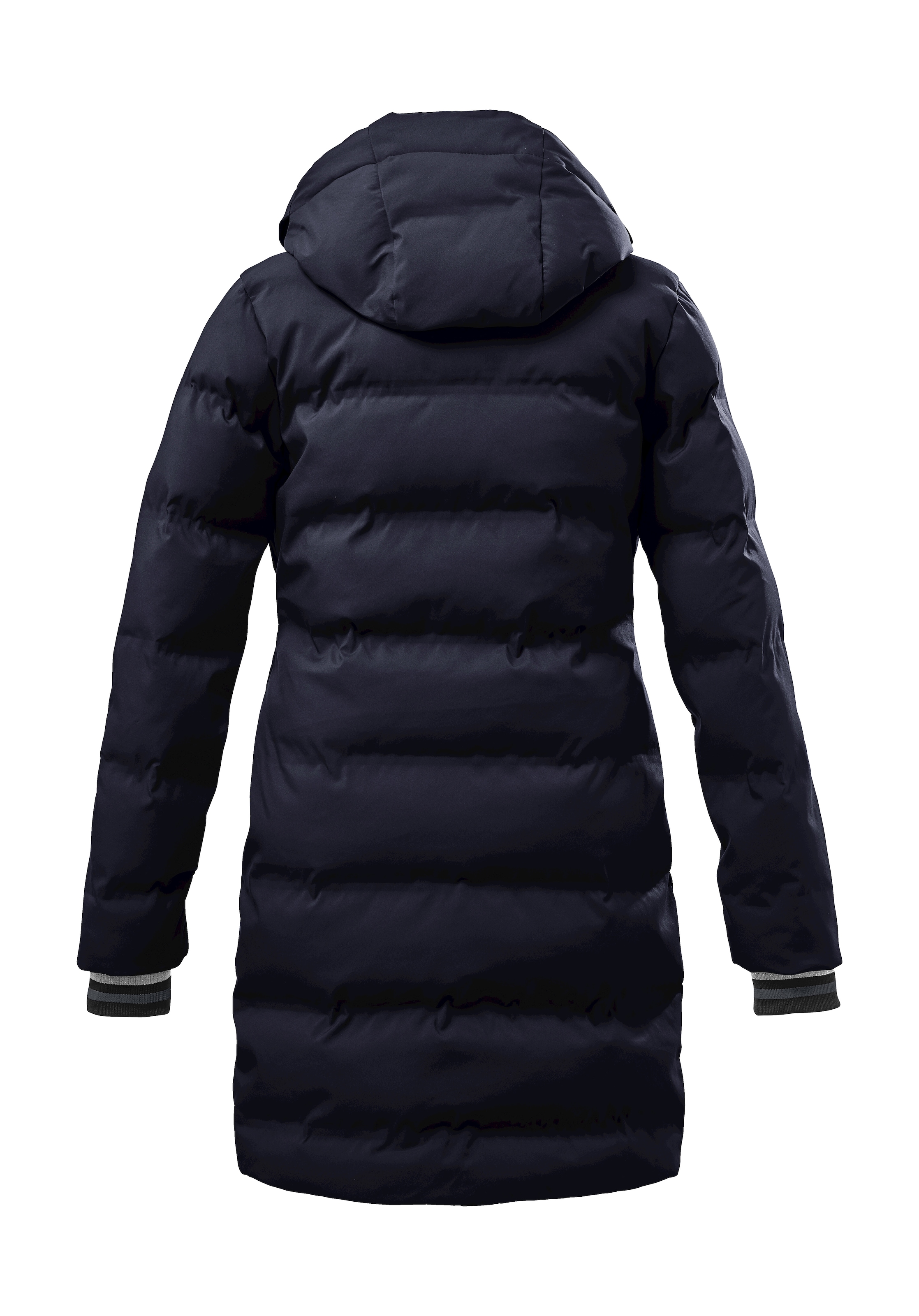 Killtec Steppmantel »KOW 196 GRLS QLTD CT«, Wasserabweisender Parka mit Daunenoptik, verstellbarer Kapuze und 2-Wege-Reissverschluss