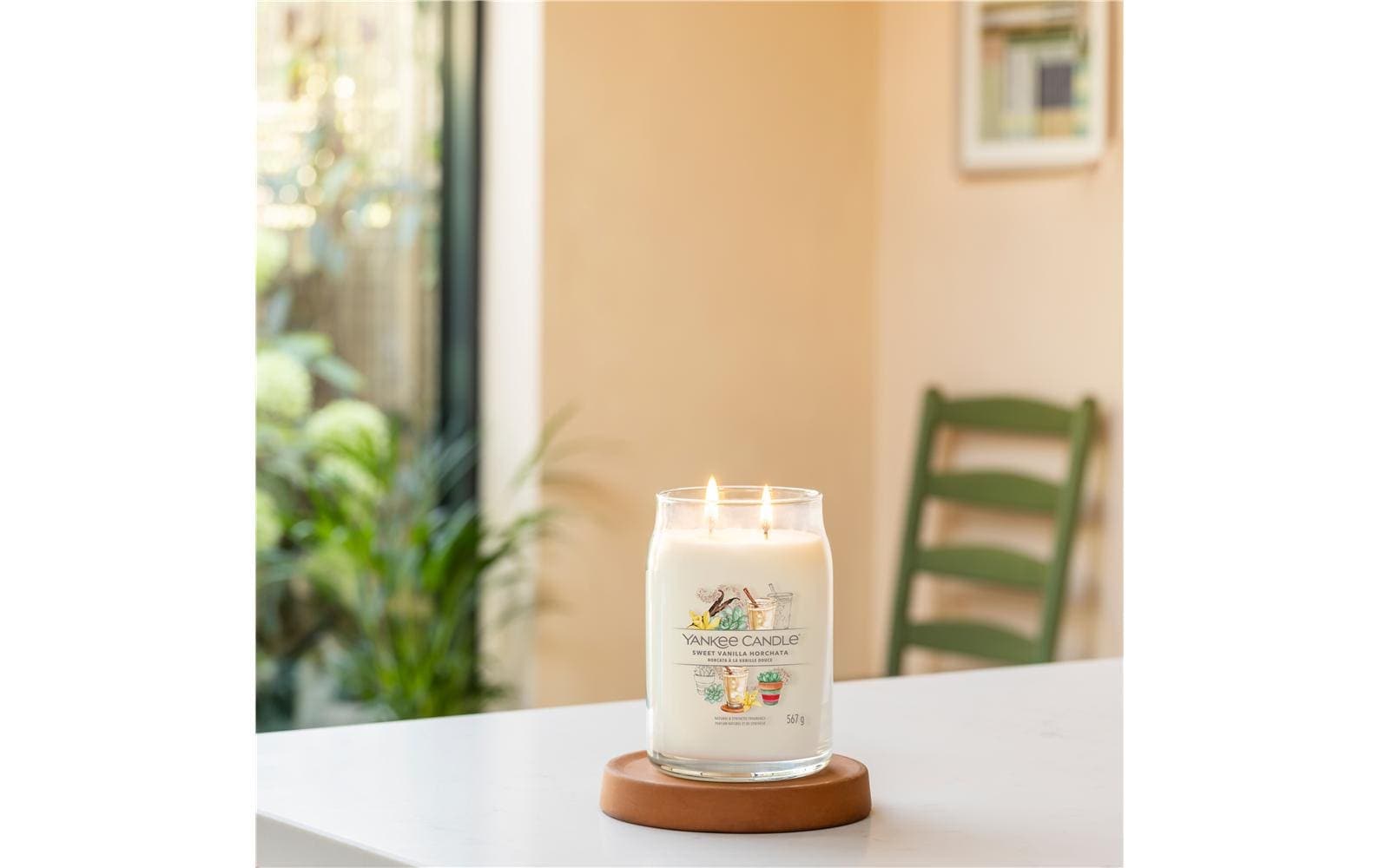 Yankee Candle Duftkerze »Sweet Vanilla Horchata Large Jar«