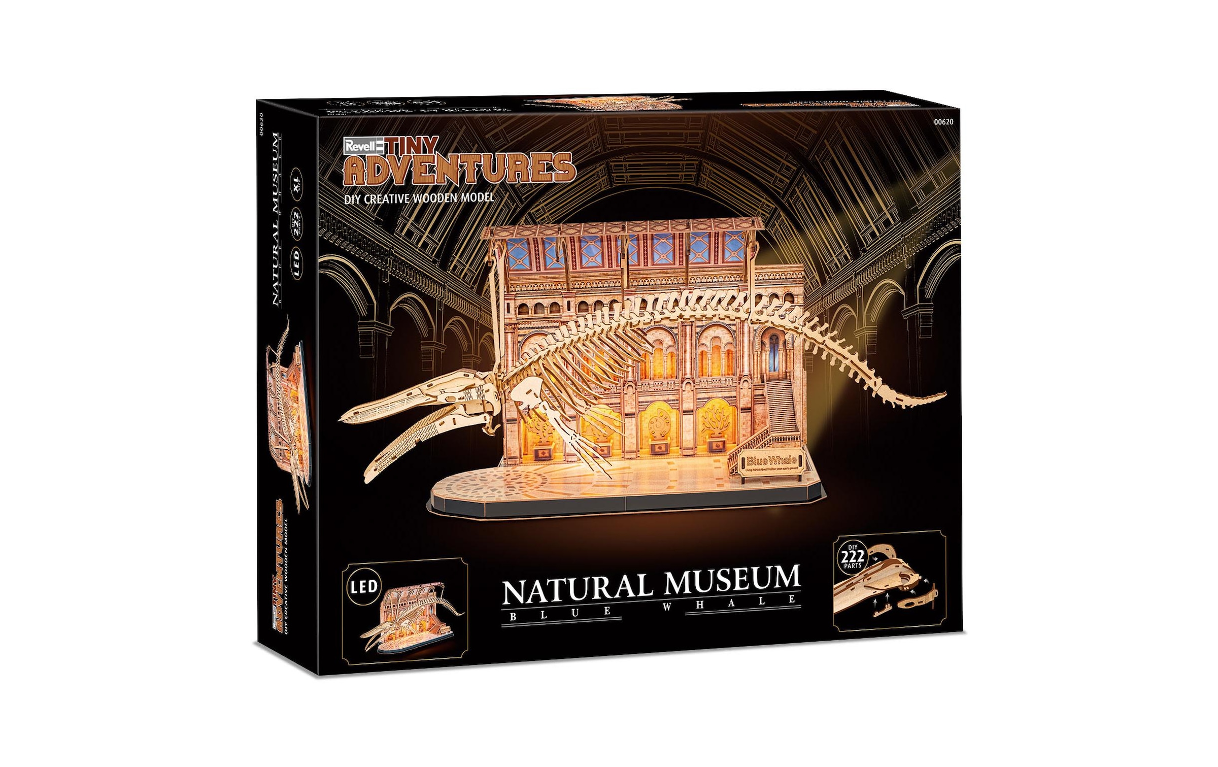 Revell Modellbausatz "Tiny Adventures – Natural Museum Blue Whale Miniatur"