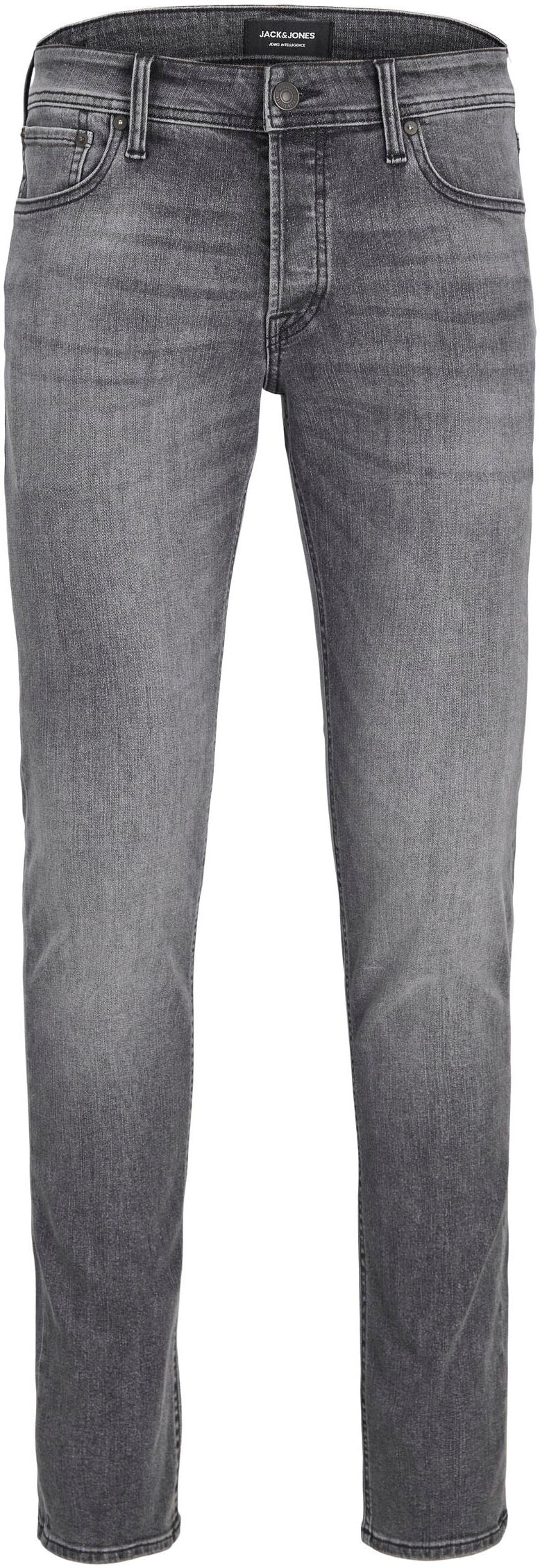 Jack & Jones Slim-fit-Jeans »JJIGLENN mit Used-Look und Stretchkomfort«, Abriebeffekte, modisch, slim fit, Baumwollmischung
