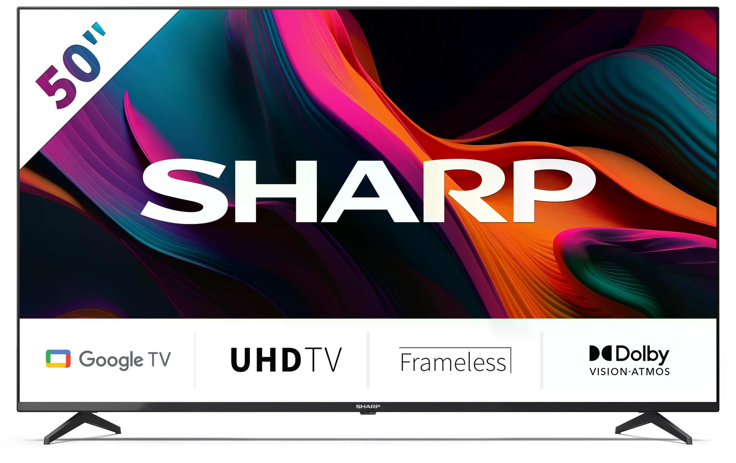 Sharp LED-Fernseher »50GL4260E«, 4K Ultra HD, Google TV