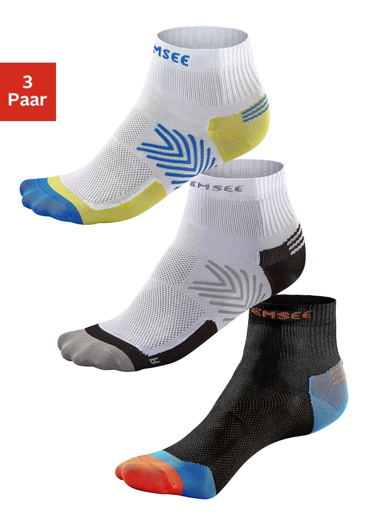 Chiemsee Funktionssocken, (Set, 3 Paar), schnell trocknend online bestellen  bei Jelmoli-Versand Schweiz | Lange Socken