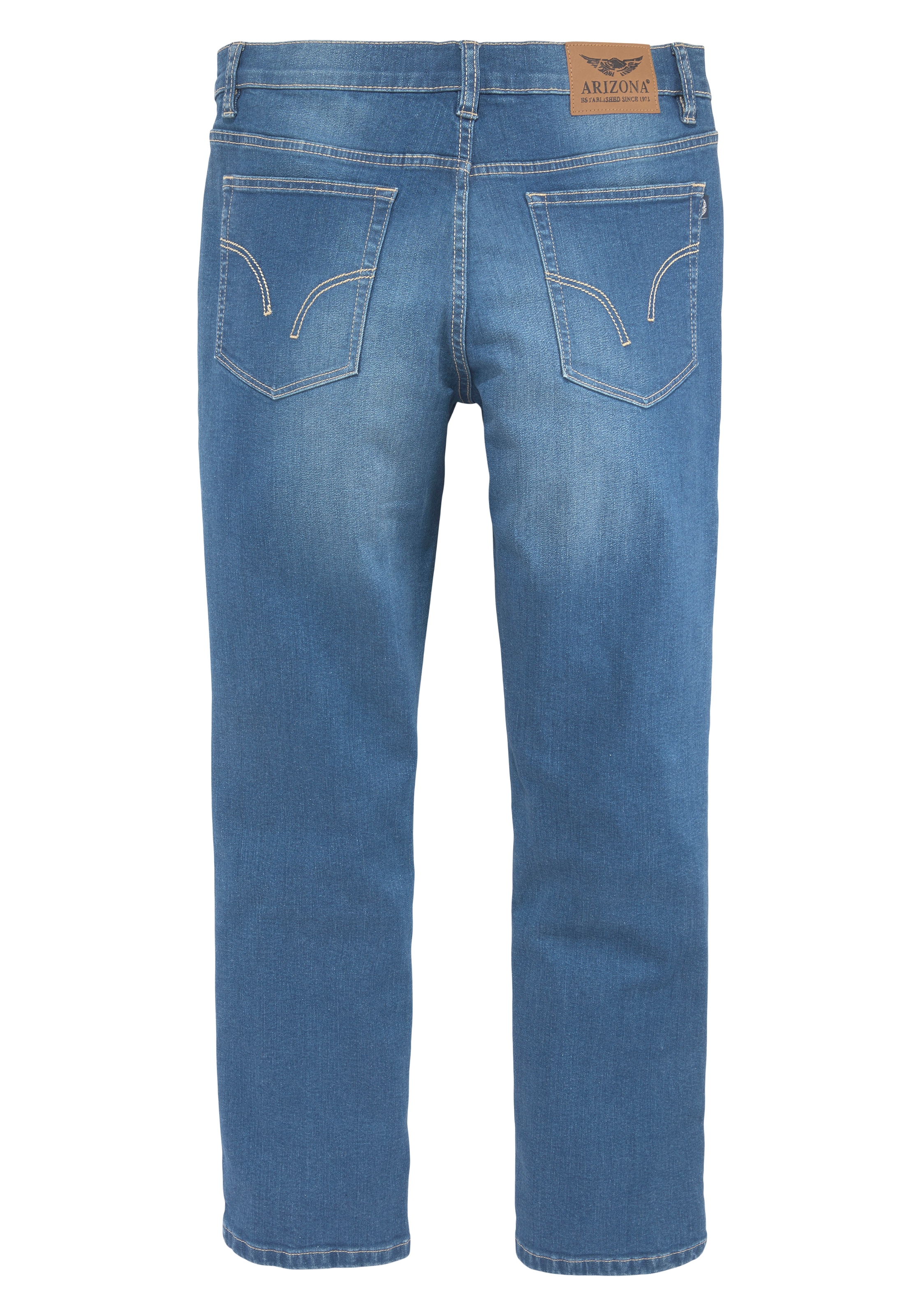 Arizona Stretch-Jeans »Willis«, (Packung, 2 tlg.), Straight Fit