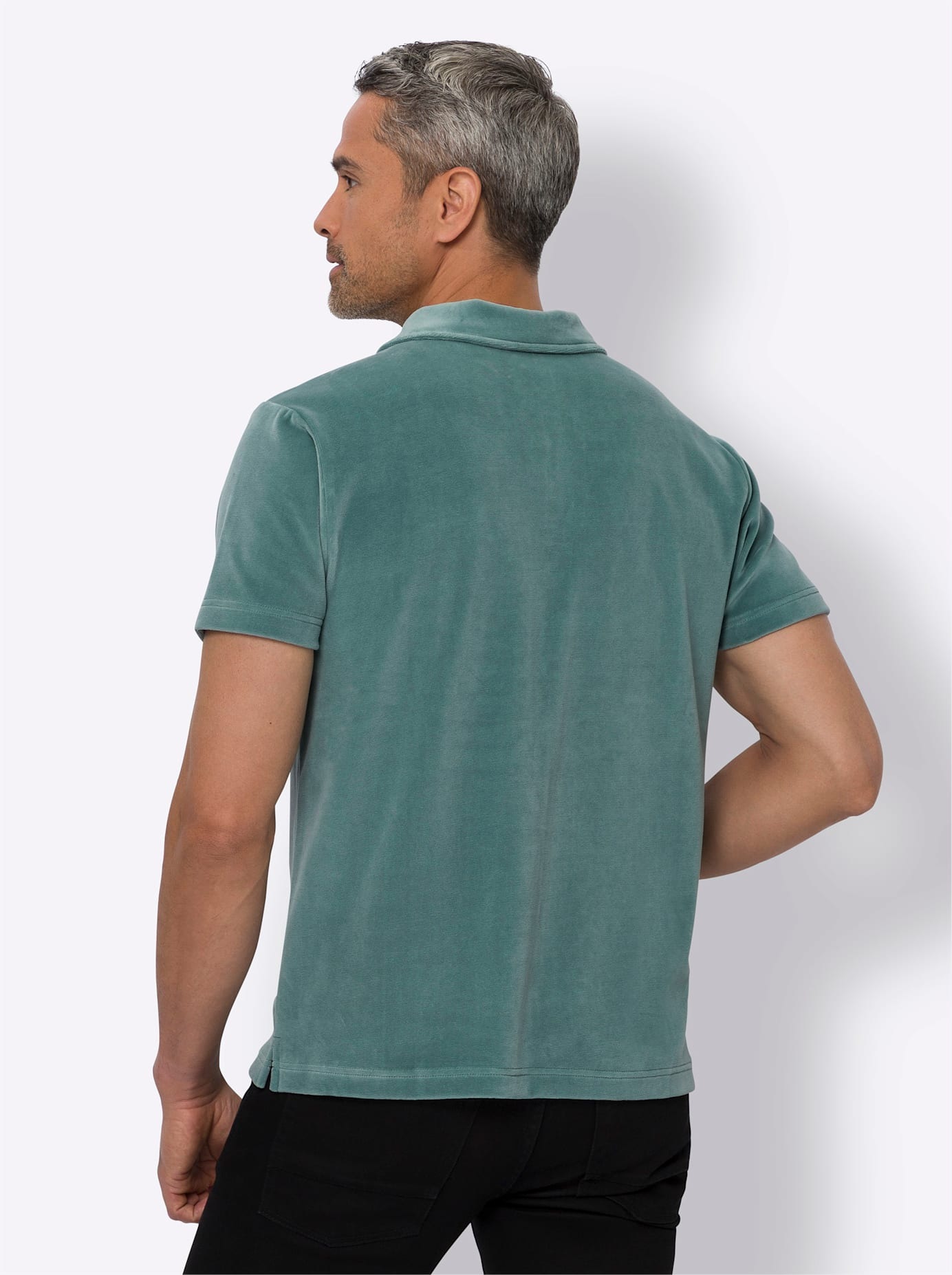 Classic Langarmshirt »Kurzarm-Poloshirt«, (1 tlg.)