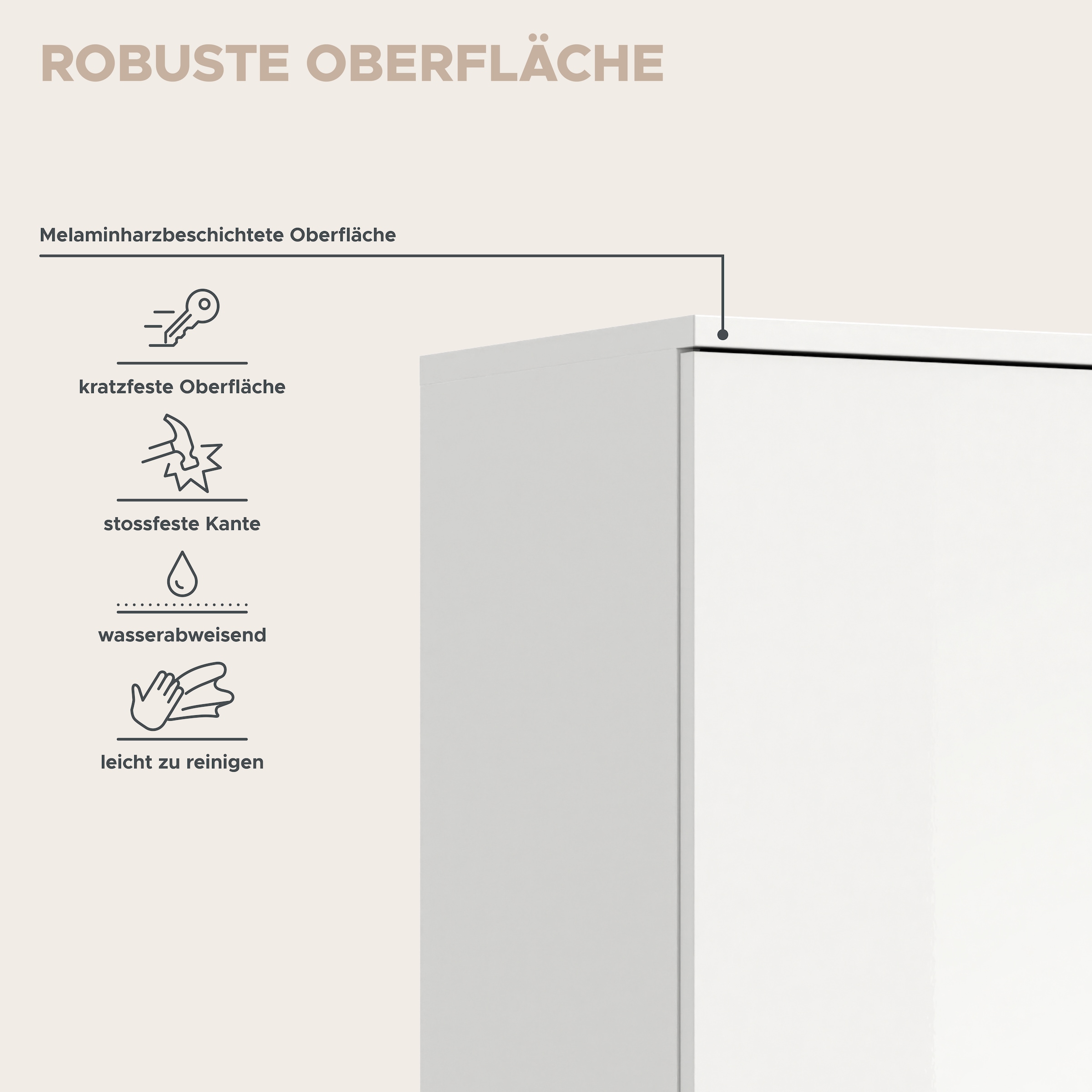 INOSIGN Garderoben-Set »Trondheim, Garderobenset 5-tlg. Breite 262 cm,«, (5 St.), hochglanz, best. aus: Spiegelschrank, 2x Schuhregal, 2x Schrank, Flur
