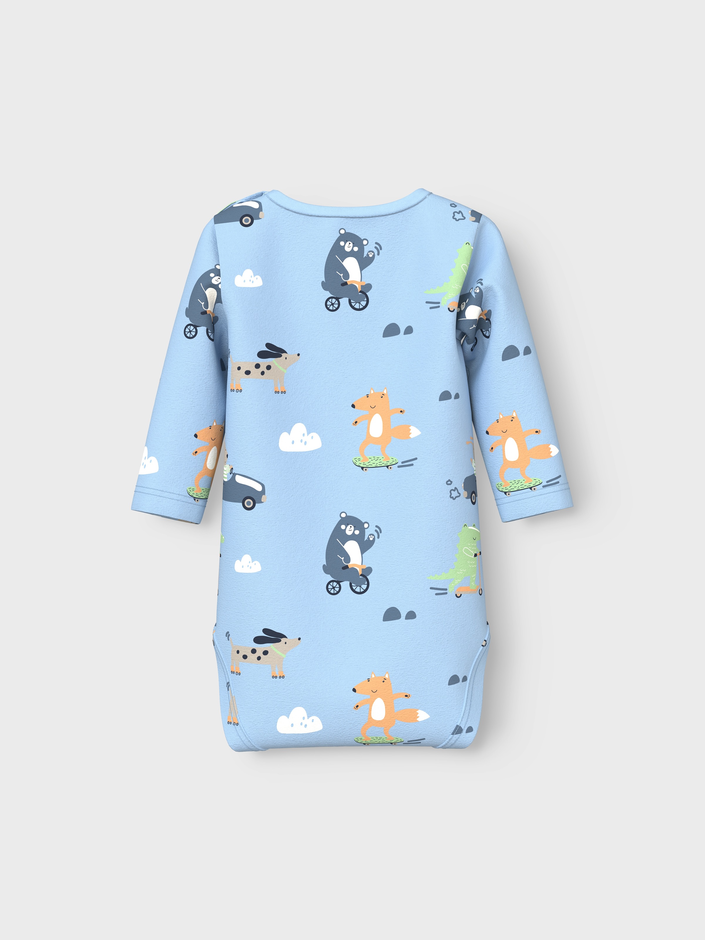 Name It Overall »NBMVONNE SWEAT OVERALL BOX BRU SET«, (Set, 2 tlg.)