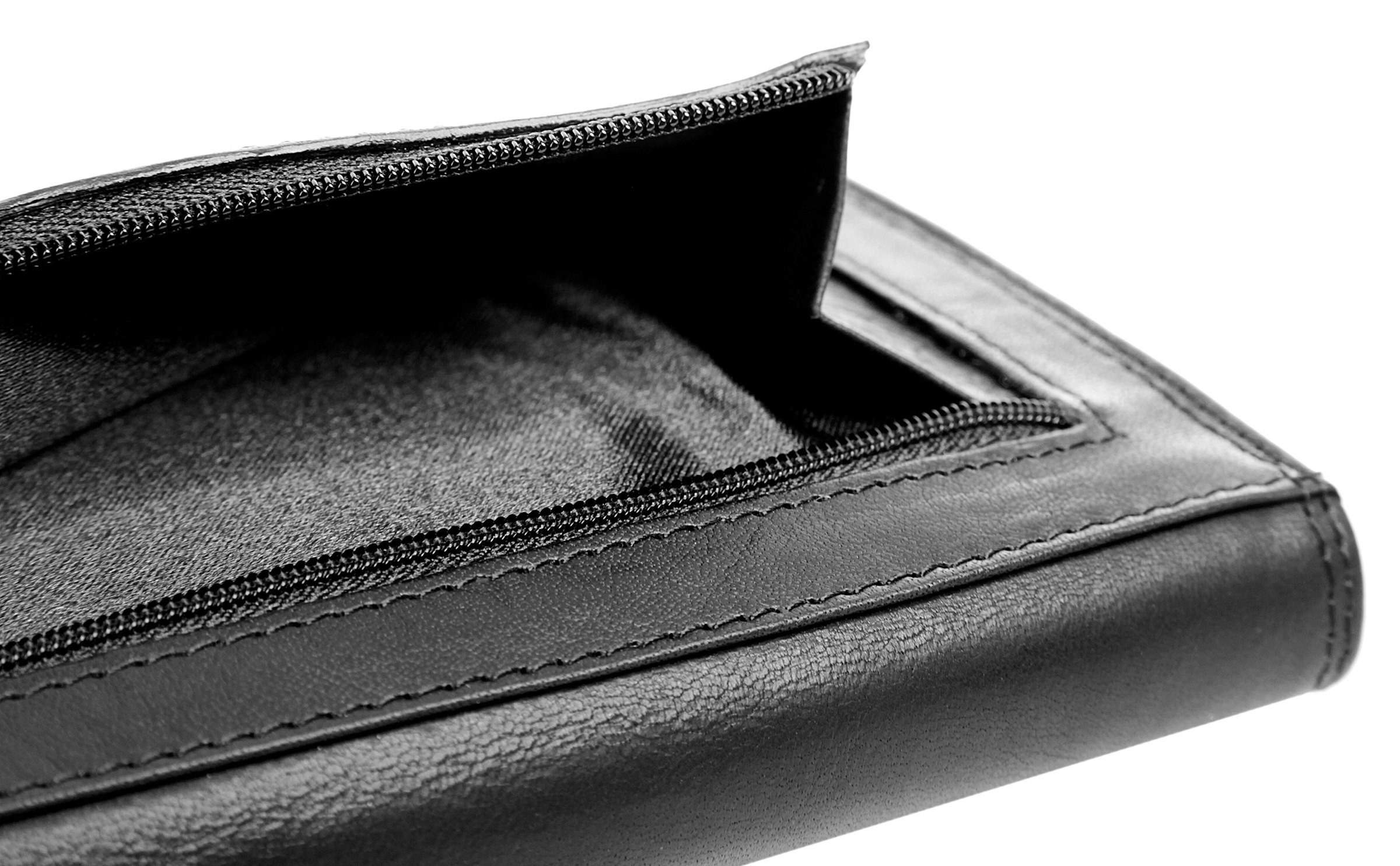 Bagan Geldbörse, echt Leder, Made in Italy