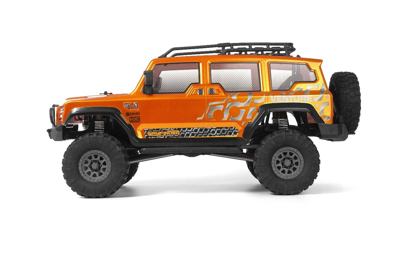 RC-Monstertruck »HPI Venture Wayfinder Orange, RTR,«, Lackiert