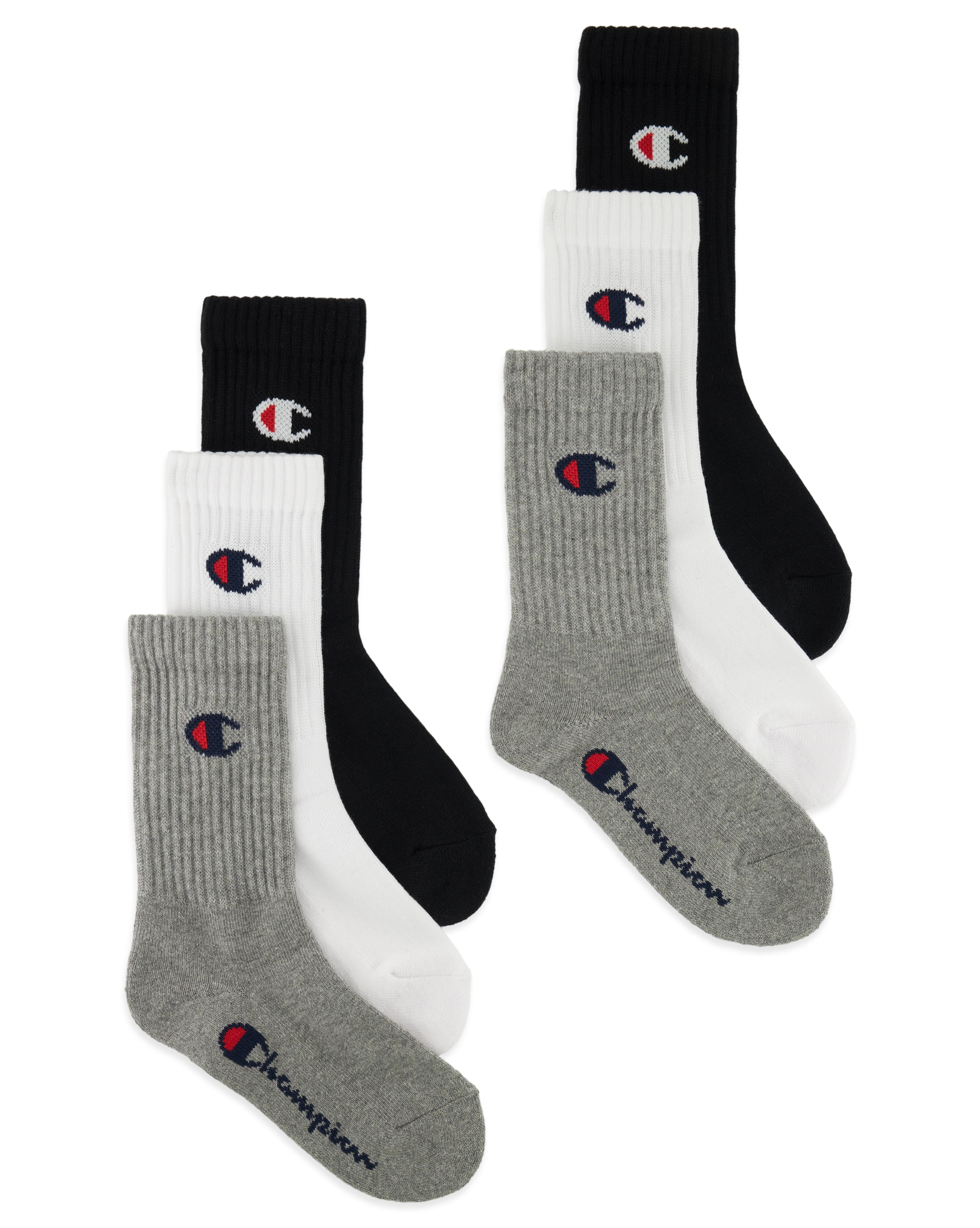 Champion Sportsocken »6pk Crew Socks«, (Set, 6 Paar)