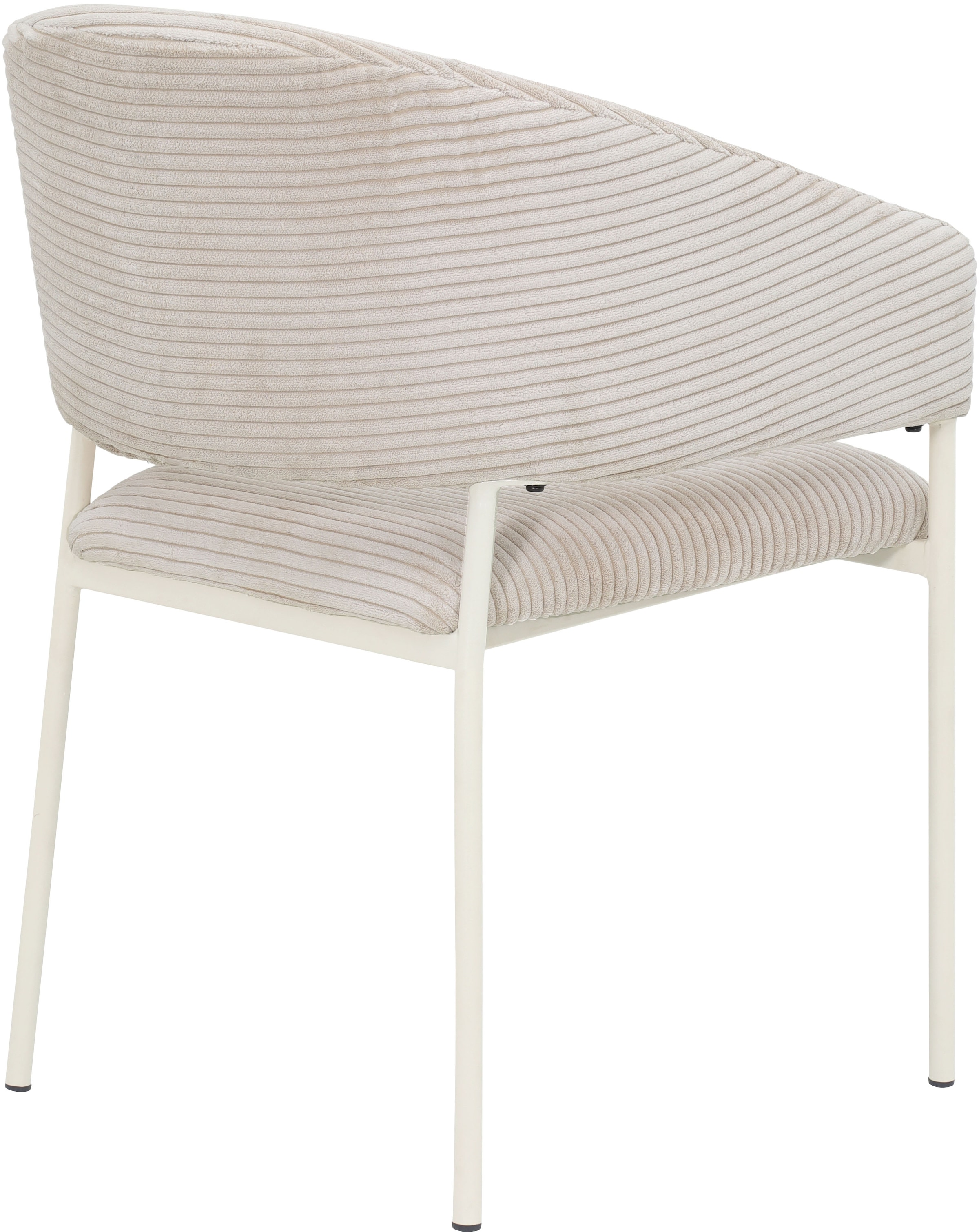 TOM TAILOR HOME Armlehnstuhl »EMBRACE ARMCHAIR«, (Set), 2 St., Breitcord, Esszimmerstuhl, mit Armlehnen, 4-Fussgestell, Rückenausschnitt
