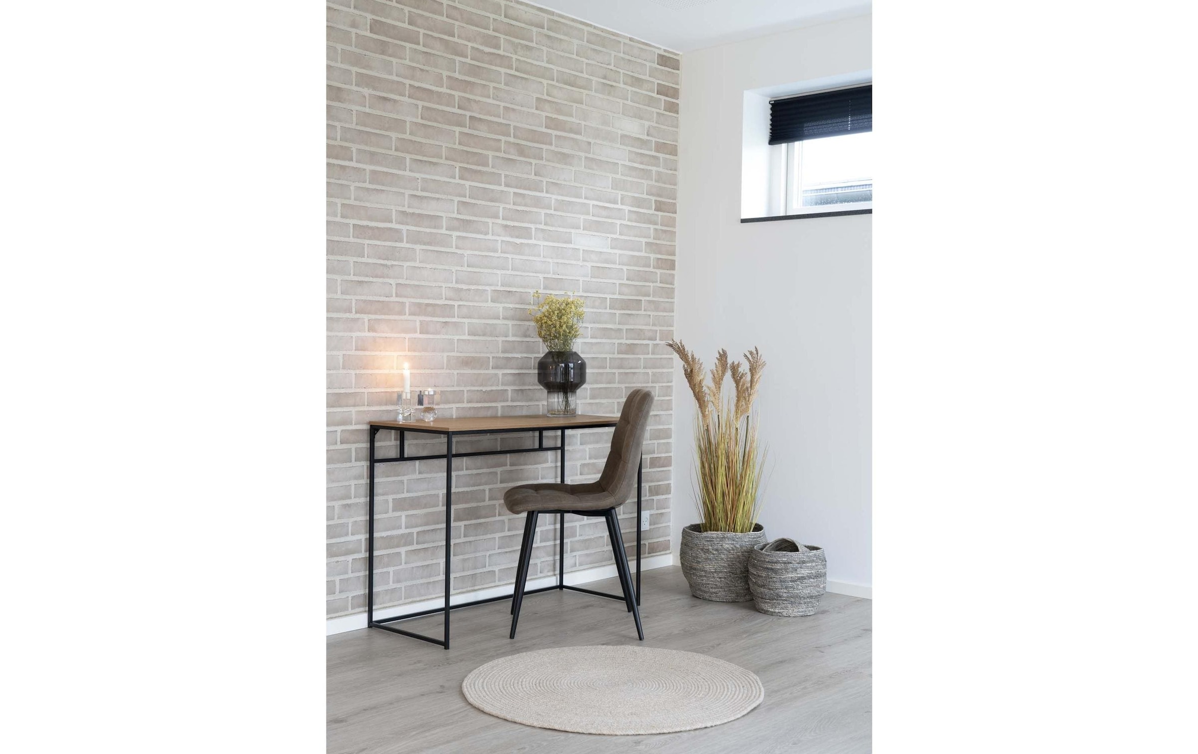 House Nordic Teppich »Nordic Teppich Menorca Hellbeige«, rund, - mm Höhe