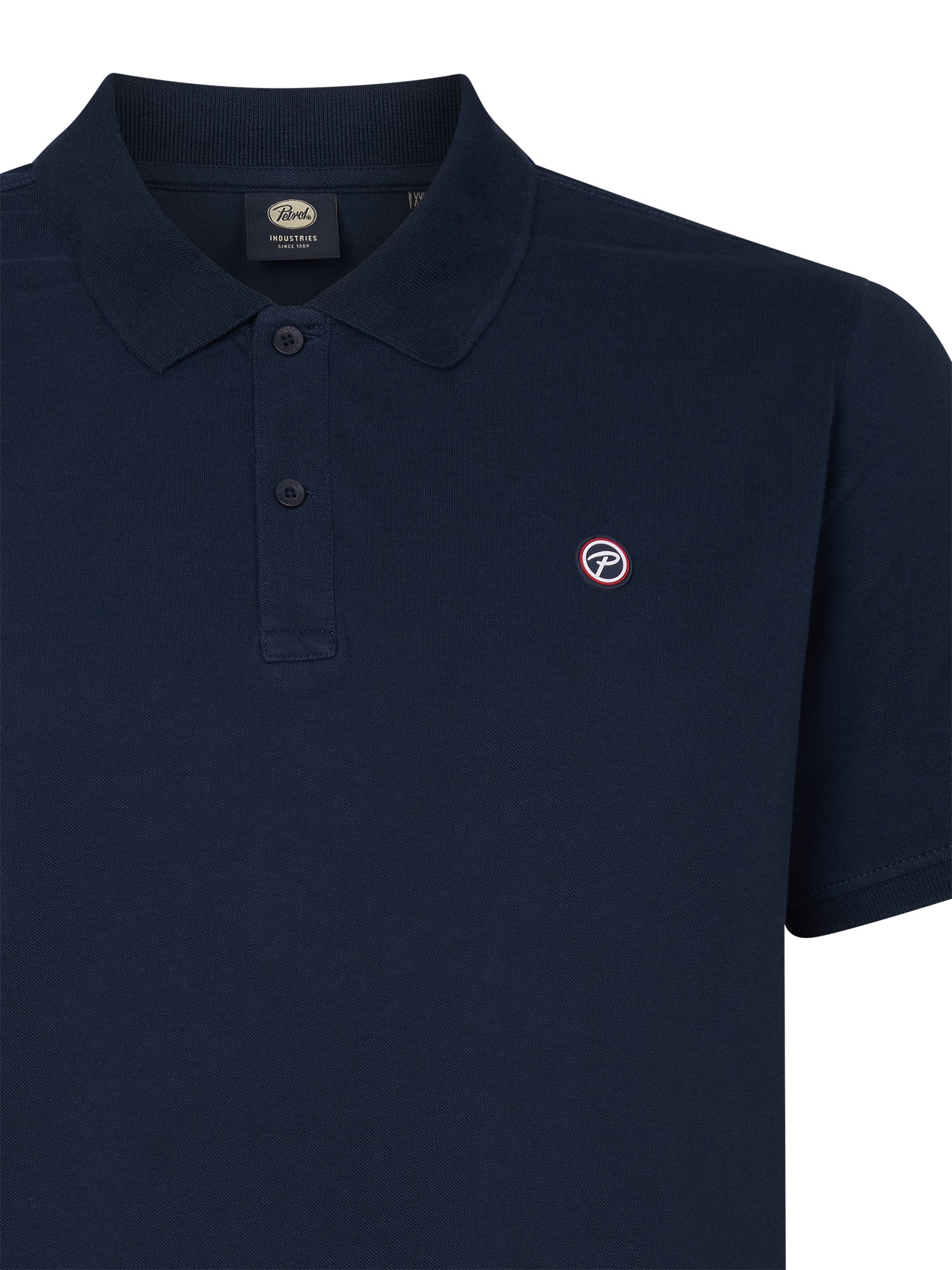 Petrol Industries Poloshirt, mit Logo Stickerei