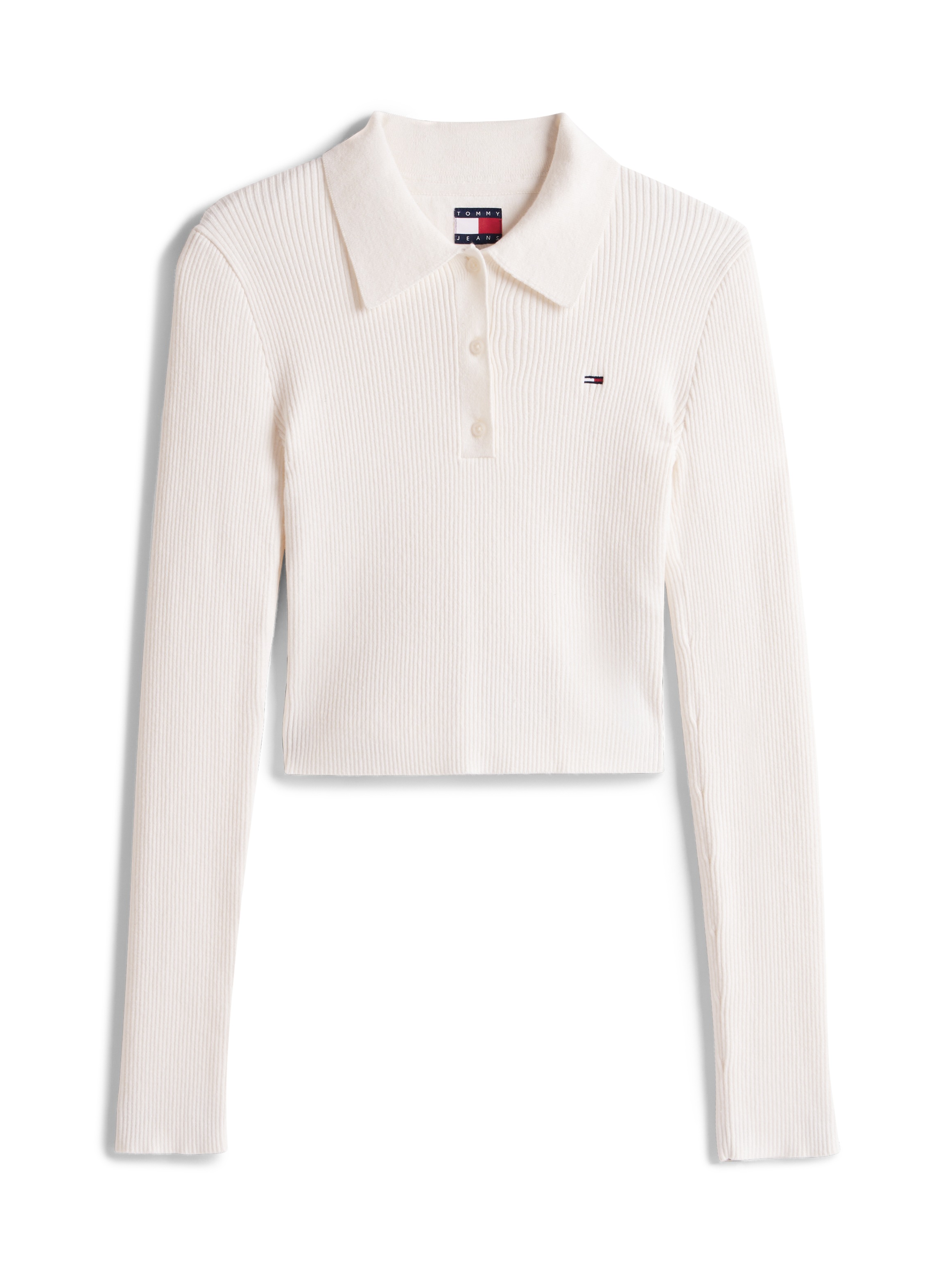 Tommy Jeans Polokragenpullover »TJW ESSENTIAL POLO LS SWEATER«