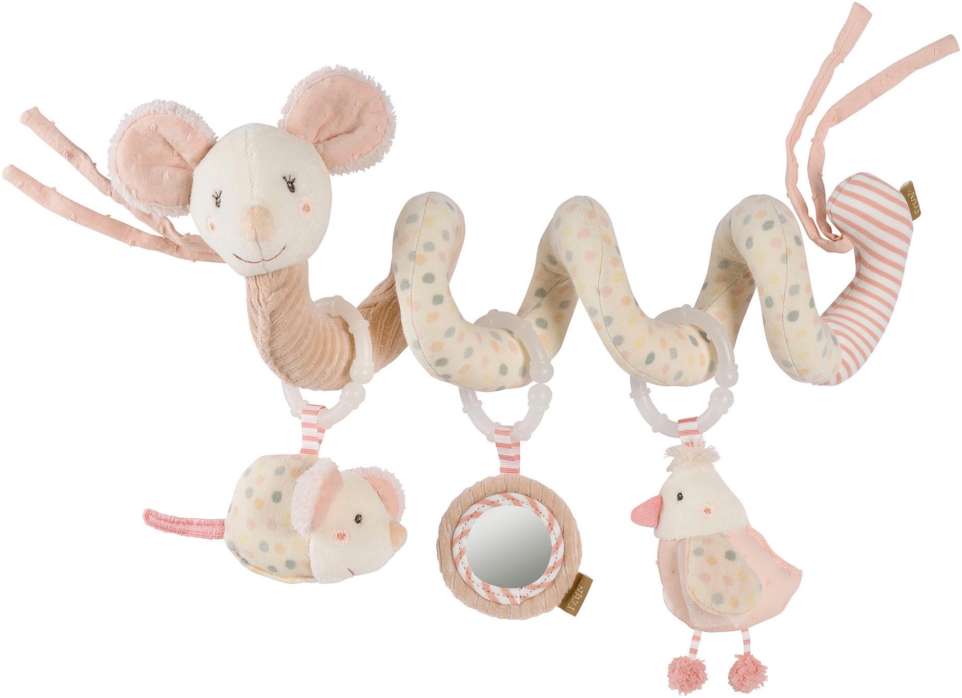 Fehn Greifspielzeug "feehnLAND, Activity-Spirale Maus"