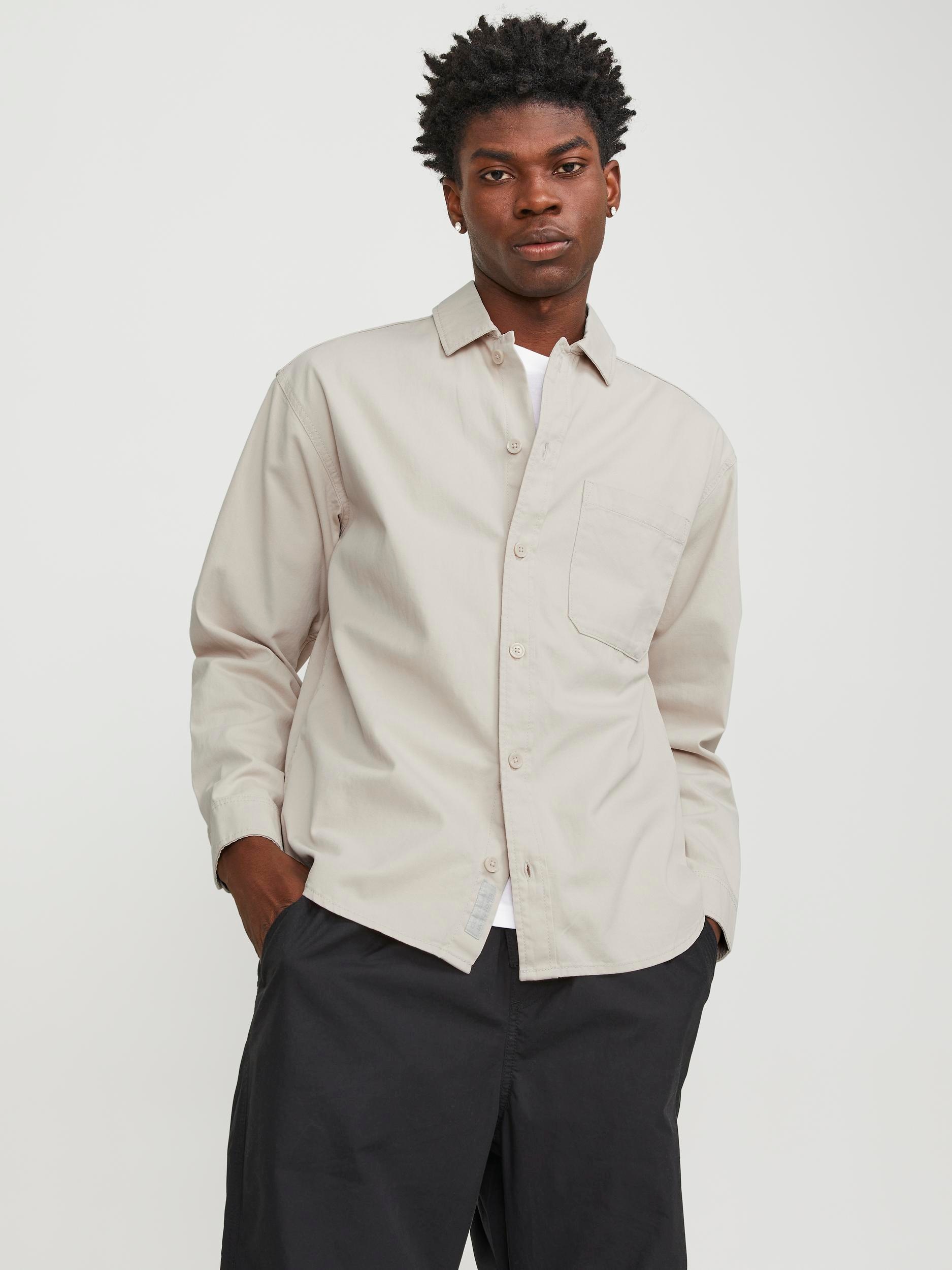 Jack & Jones Langarmhemd »JCOCOLLECTIVE ZAC OVERSHIRT LS SN«