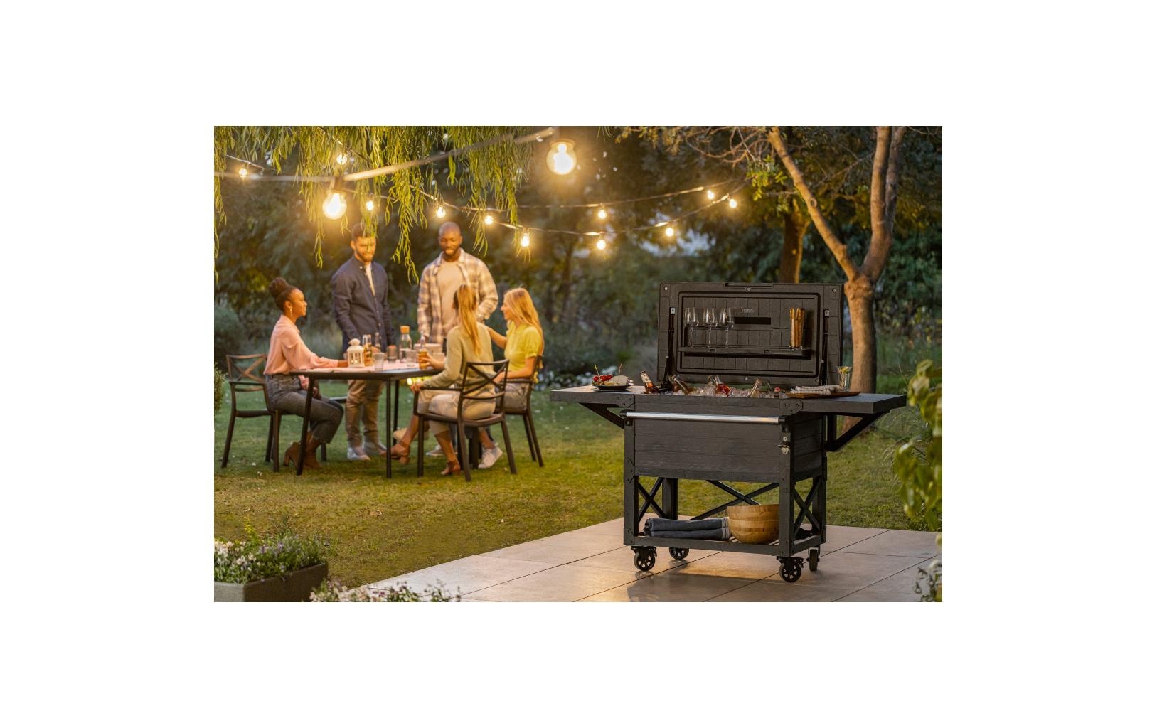Keter Servierwagen »95.5 x 58.4 x 89.8 cm Anthrazit«