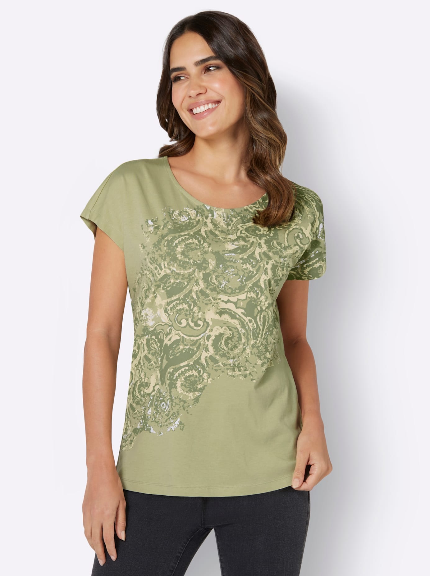 Classic Basics Rundhalsshirt »Rundhals-Shirt«, (1 tlg.)