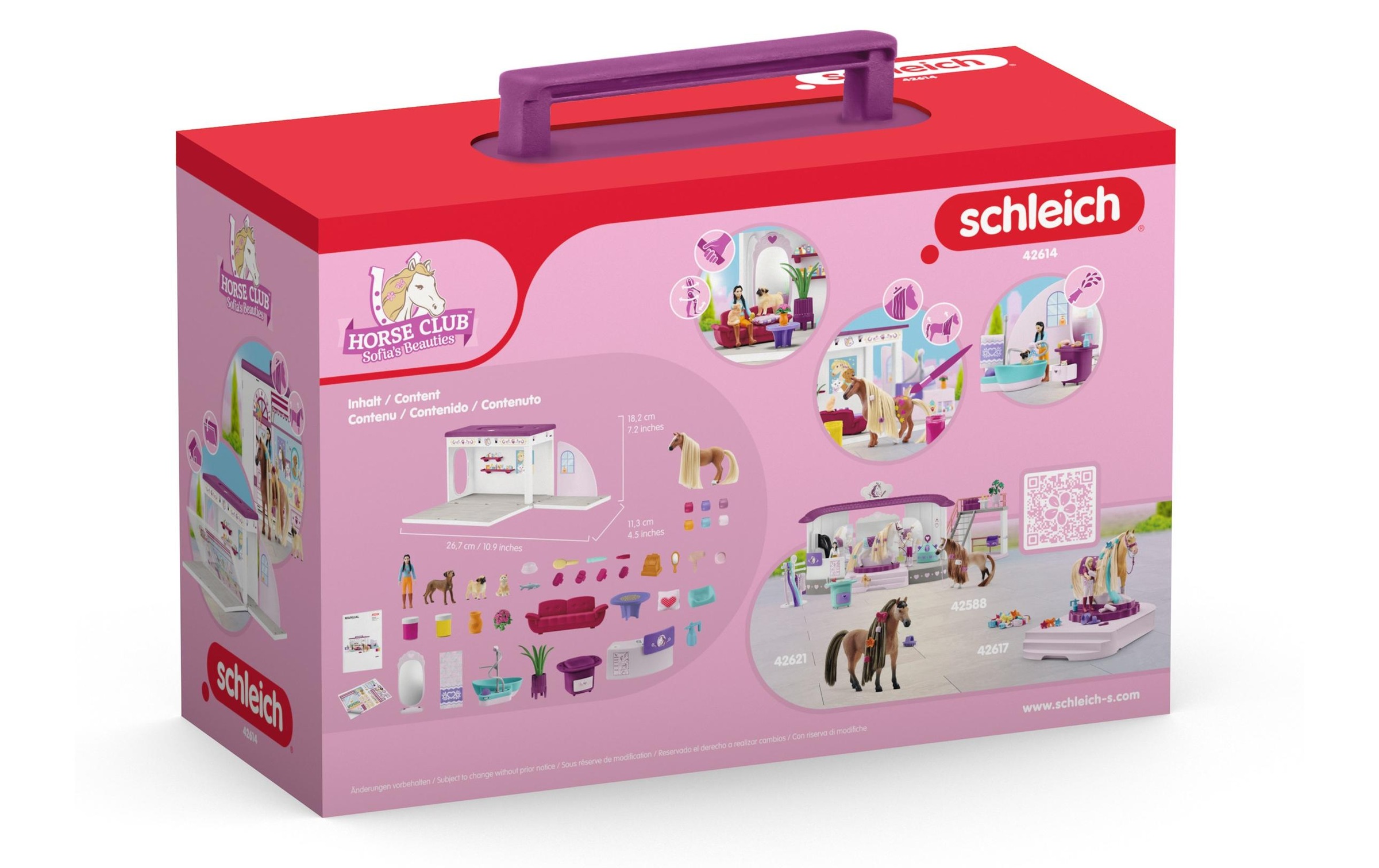 Schleich® Spielfigur »Horse Club Tier Salon«