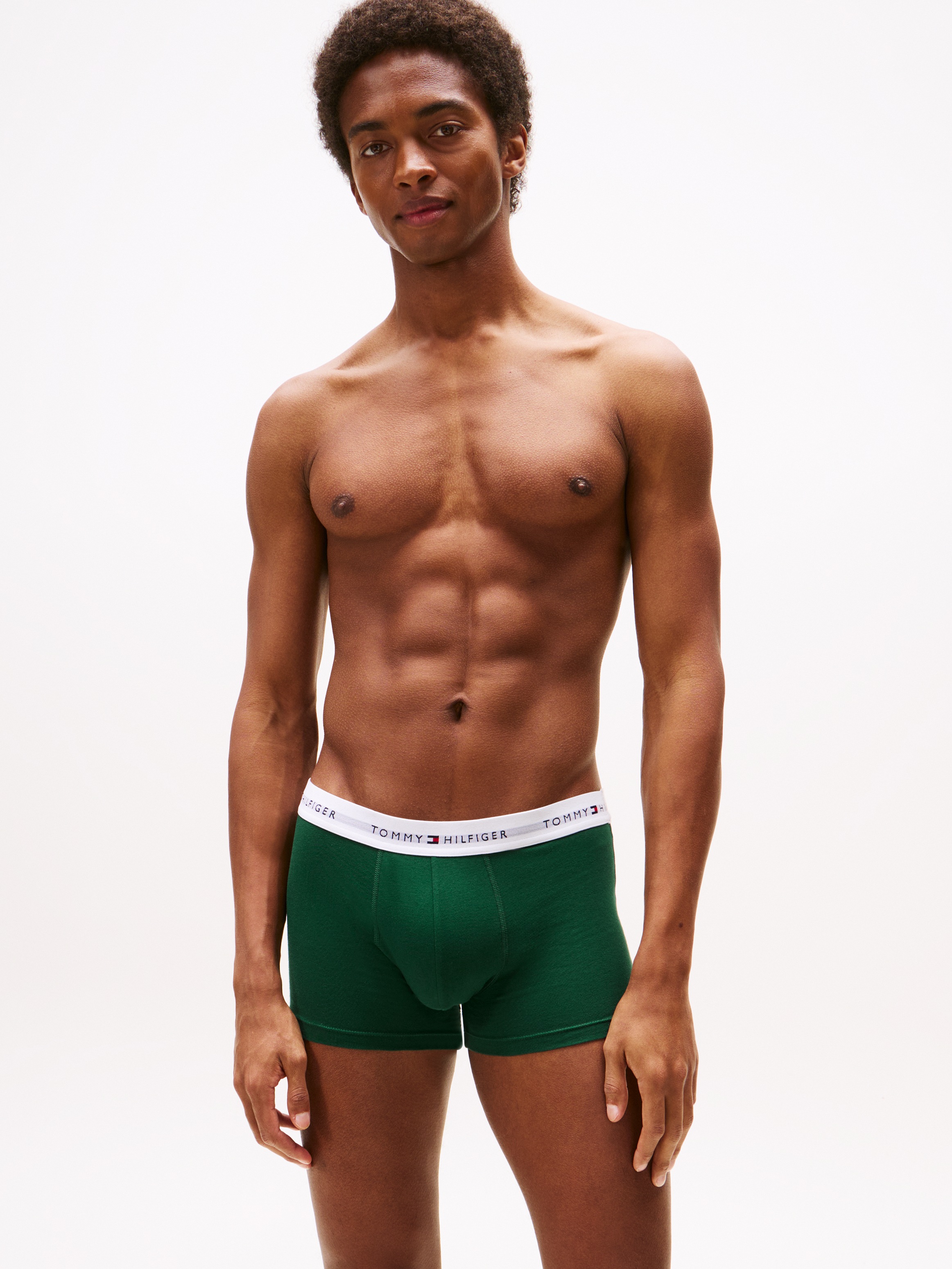 Tommy Hilfiger Underwear Trunk »3P TRUNK«, (Packung, 3 St., 3er), mit Logoschriftzug