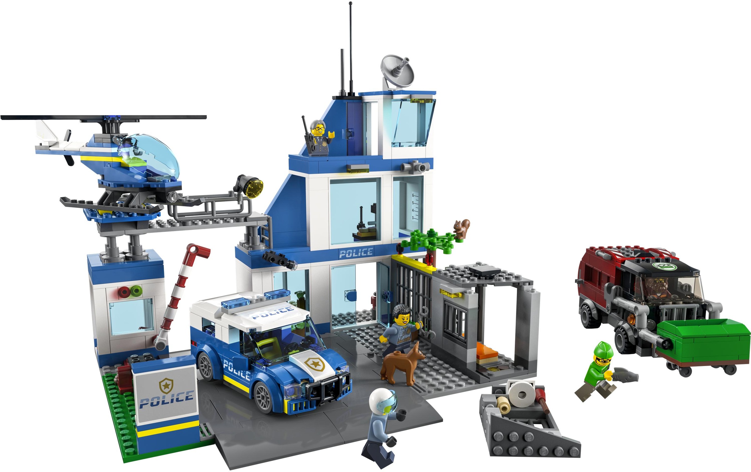 LEGO® Spielbausteine »Polizeistation 60316«, (668 St.)
