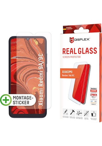 Displex Displayschutzfolie »DISPLEX Real Glass Panzerglas für Xiaomi Redmi 9A/9C/9AT... kaufen