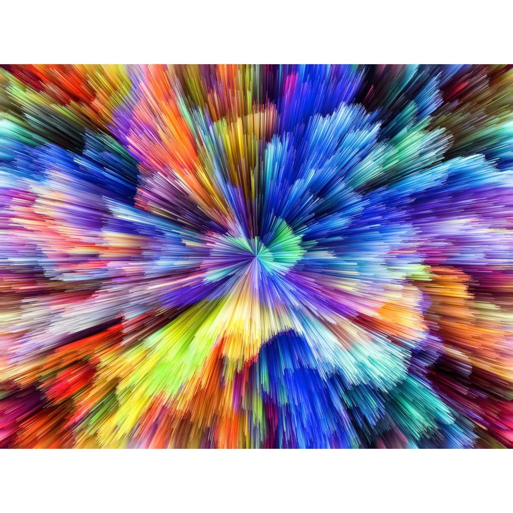 Papermoon Fototapete »Abstrakt Farben«