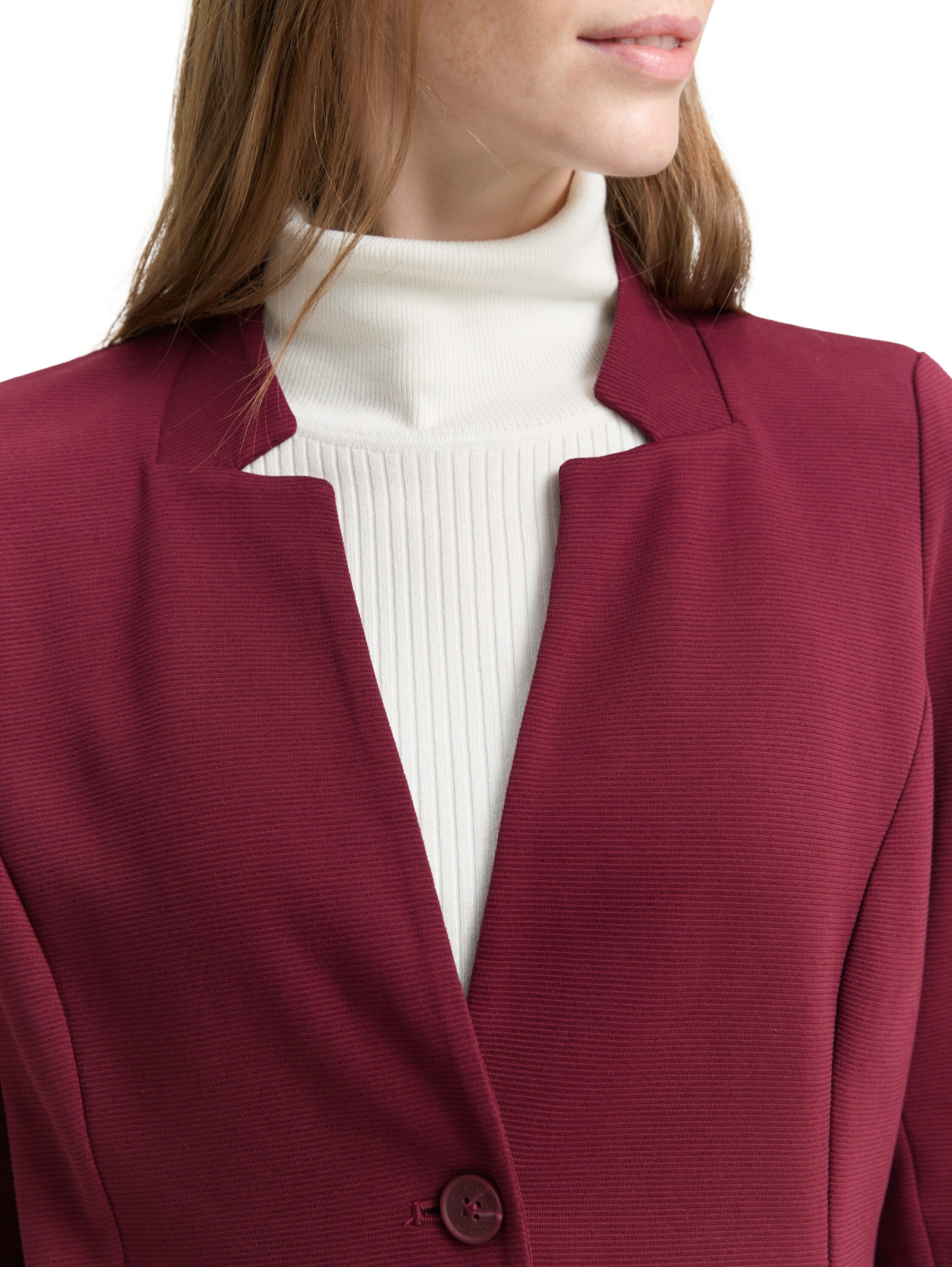 TOM TAILOR Sweatblazer »Ottoman«, mit aufgesetzten Taschen und Struktur