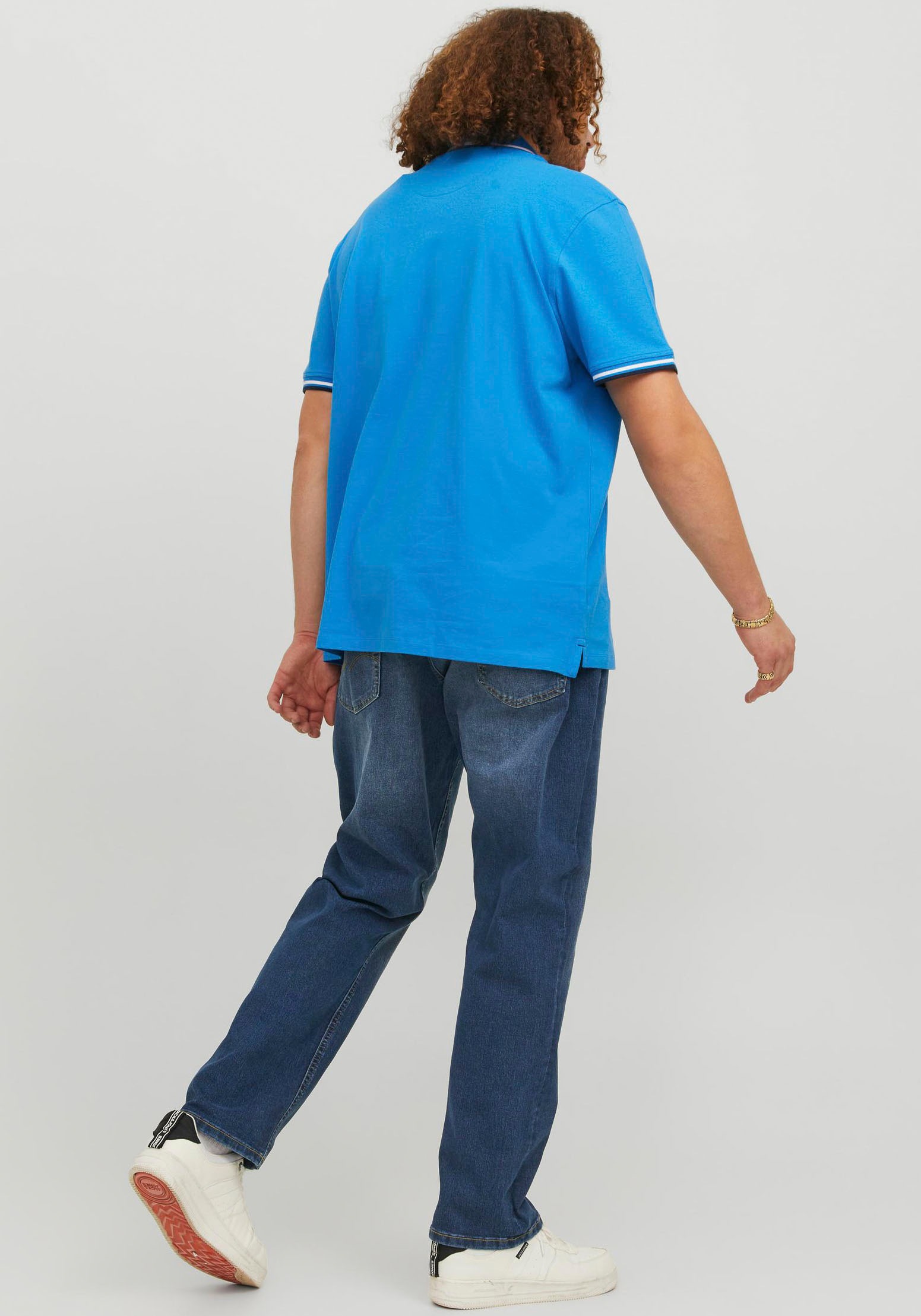 Jack & Jones PlusSize Slim-fit-Jeans »JJIGLENN JJORIGINAL MF 071 NOOS PLS«