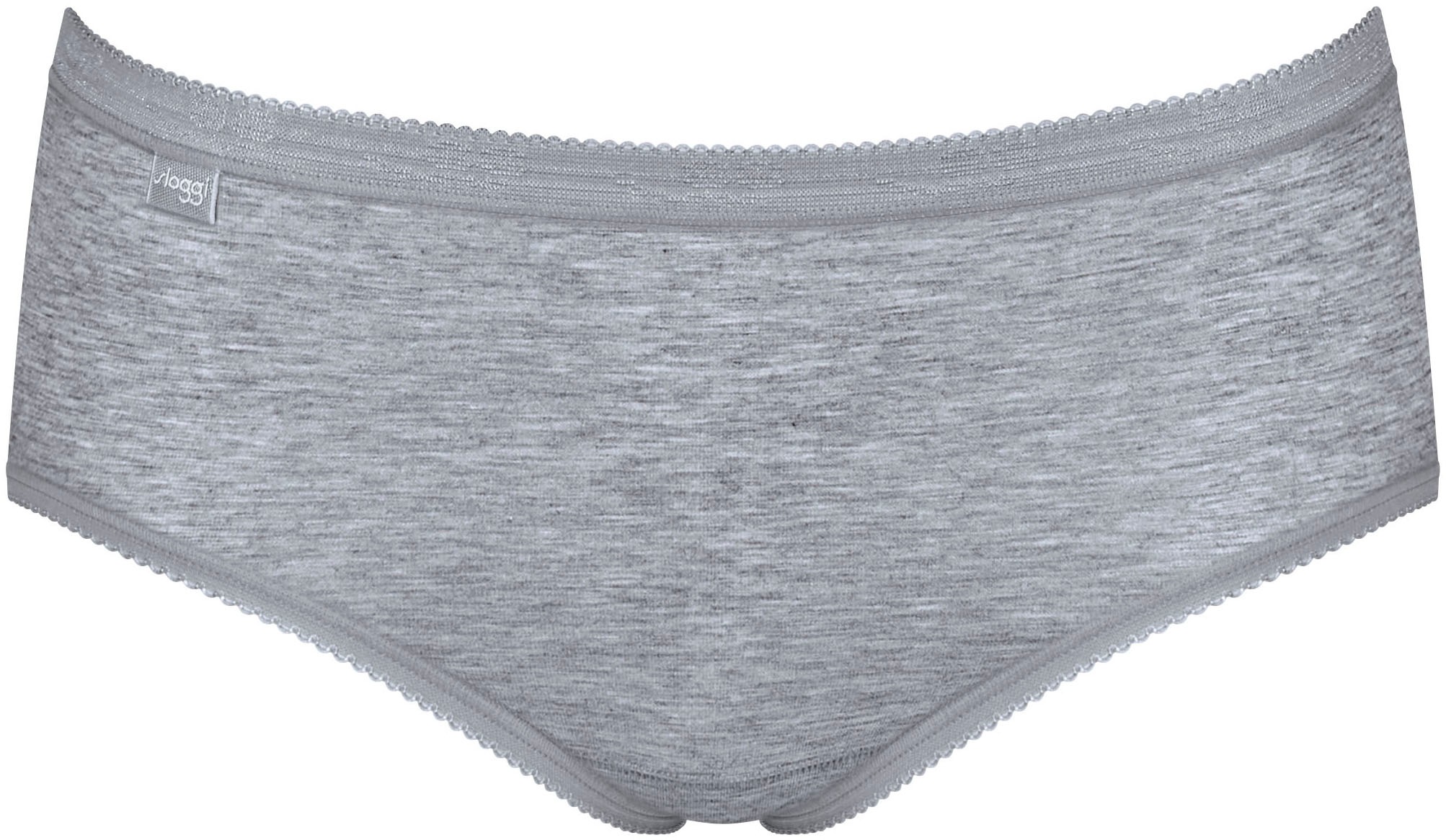 sloggi Midislip »Basic+«, (4er Pack), Baumwollmix, elastisch, weiche Nähte, bequem, feminin