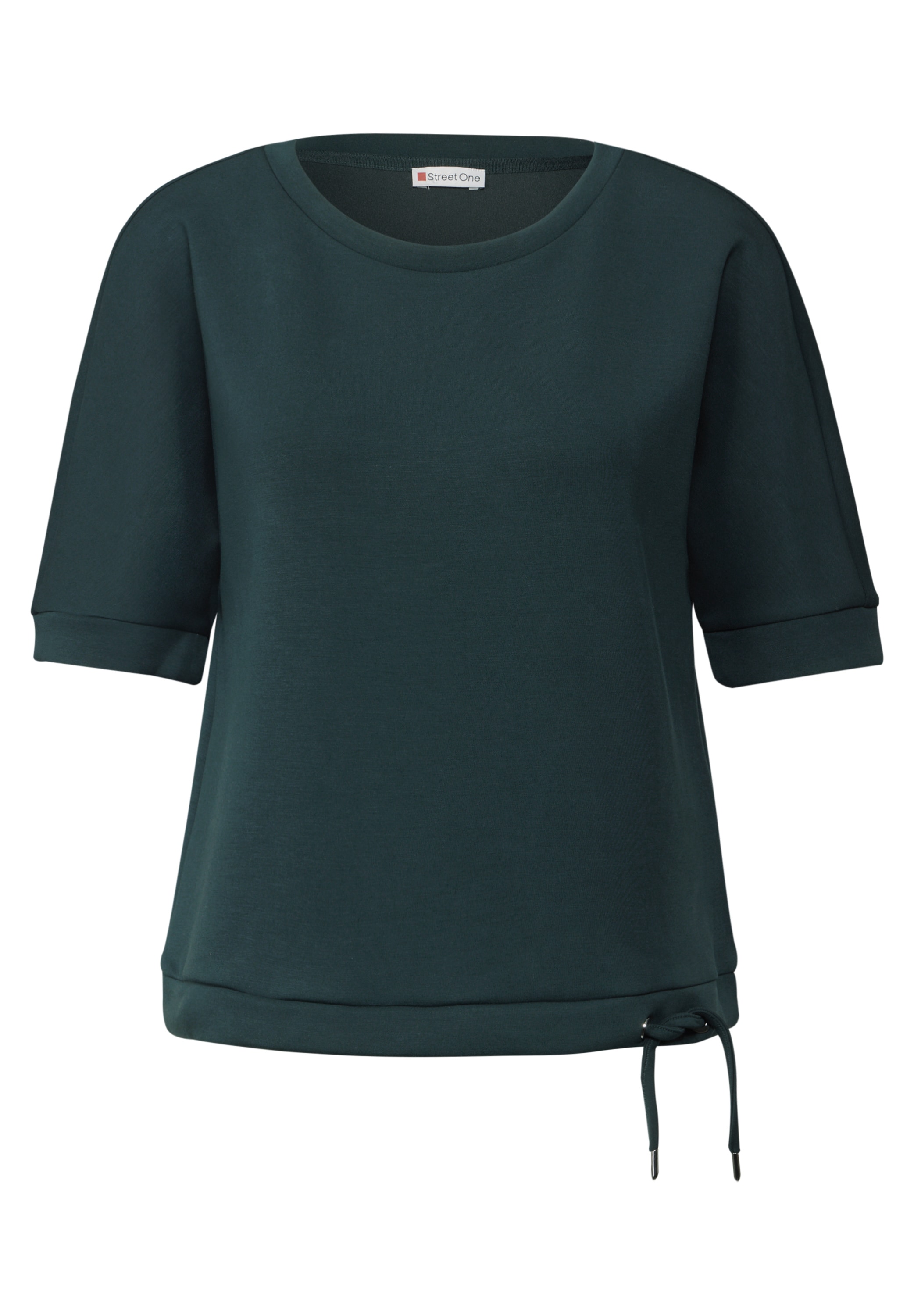 STREET ONE Sweatshirt, mit Tunnelzug am Saum